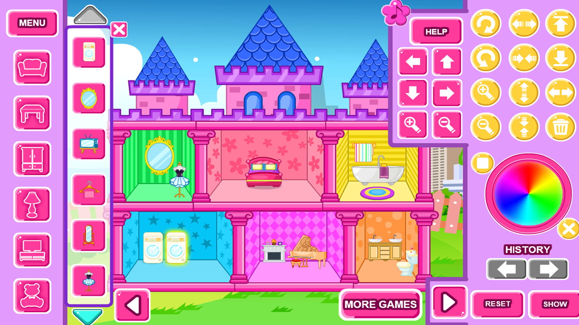 اسکرین شات 3 بازی Home Decoration Game