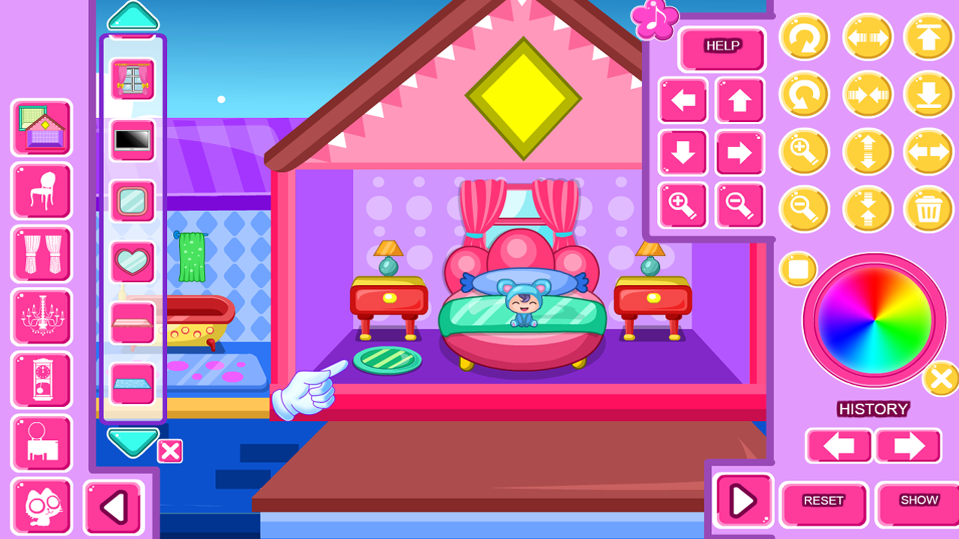 اسکرین شات 8 بازی Home Decoration Game