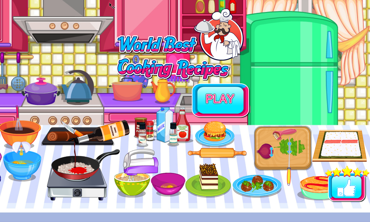 اسکرین شات 1 بازی World Chef Cooking Recipe Game