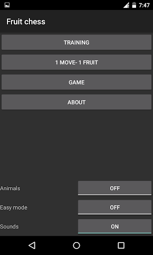اسکرین شات 4 برنامه Fruit chess