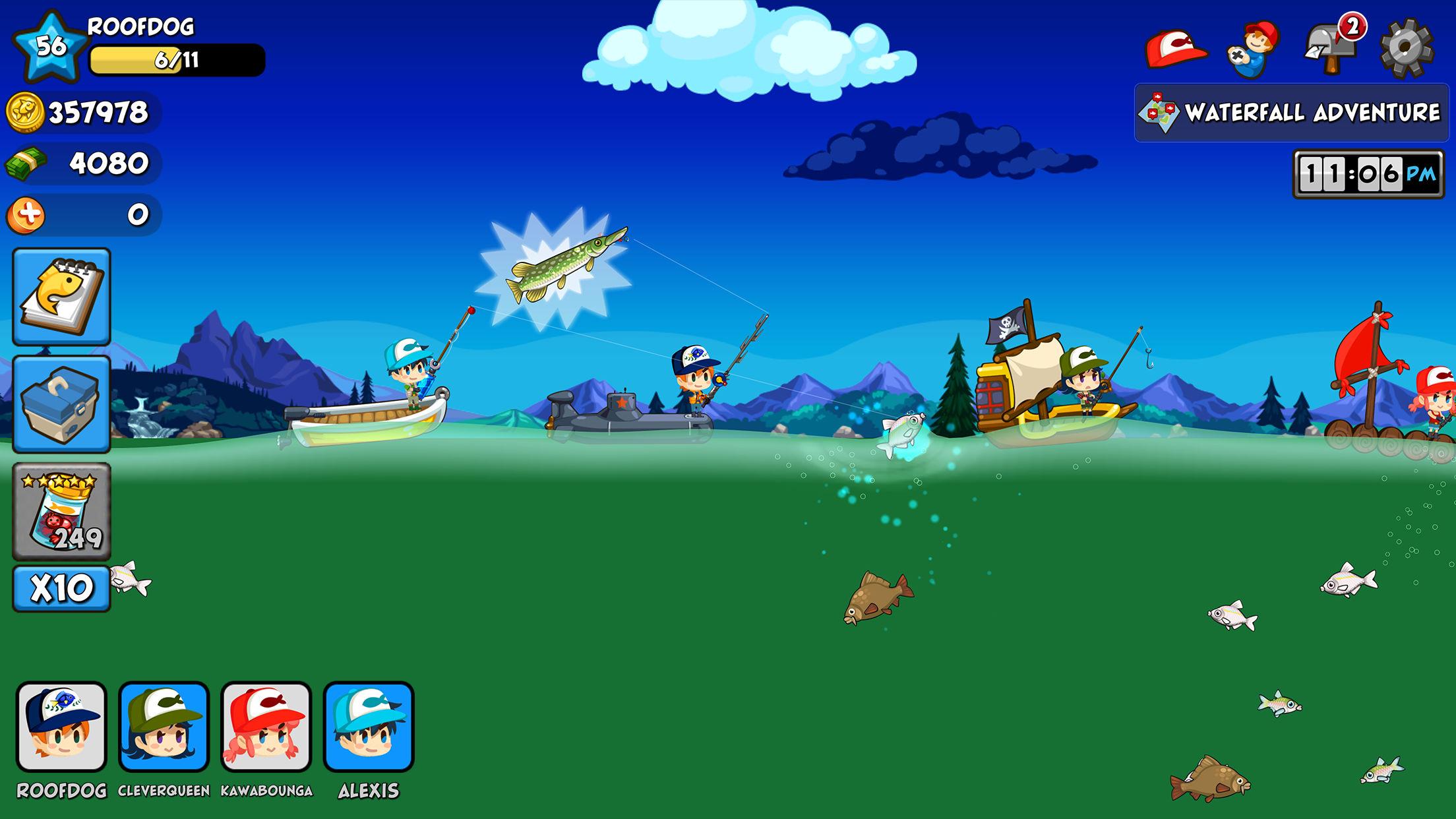 اسکرین شات 2 بازی Fishing Break Online