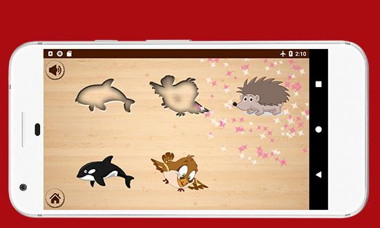 اسکرین شات 1 برنامه Baby Puzzles