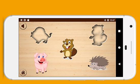 اسکرین شات 4 برنامه Baby Puzzles