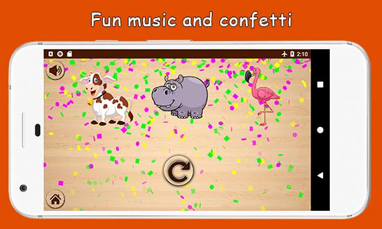 اسکرین شات 3 برنامه Baby Puzzles