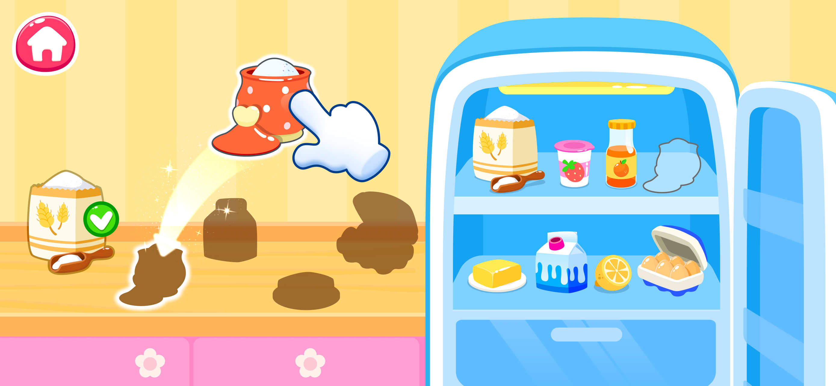 اسکرین شات 5 بازی Cake Cooking Games for Kids 2+