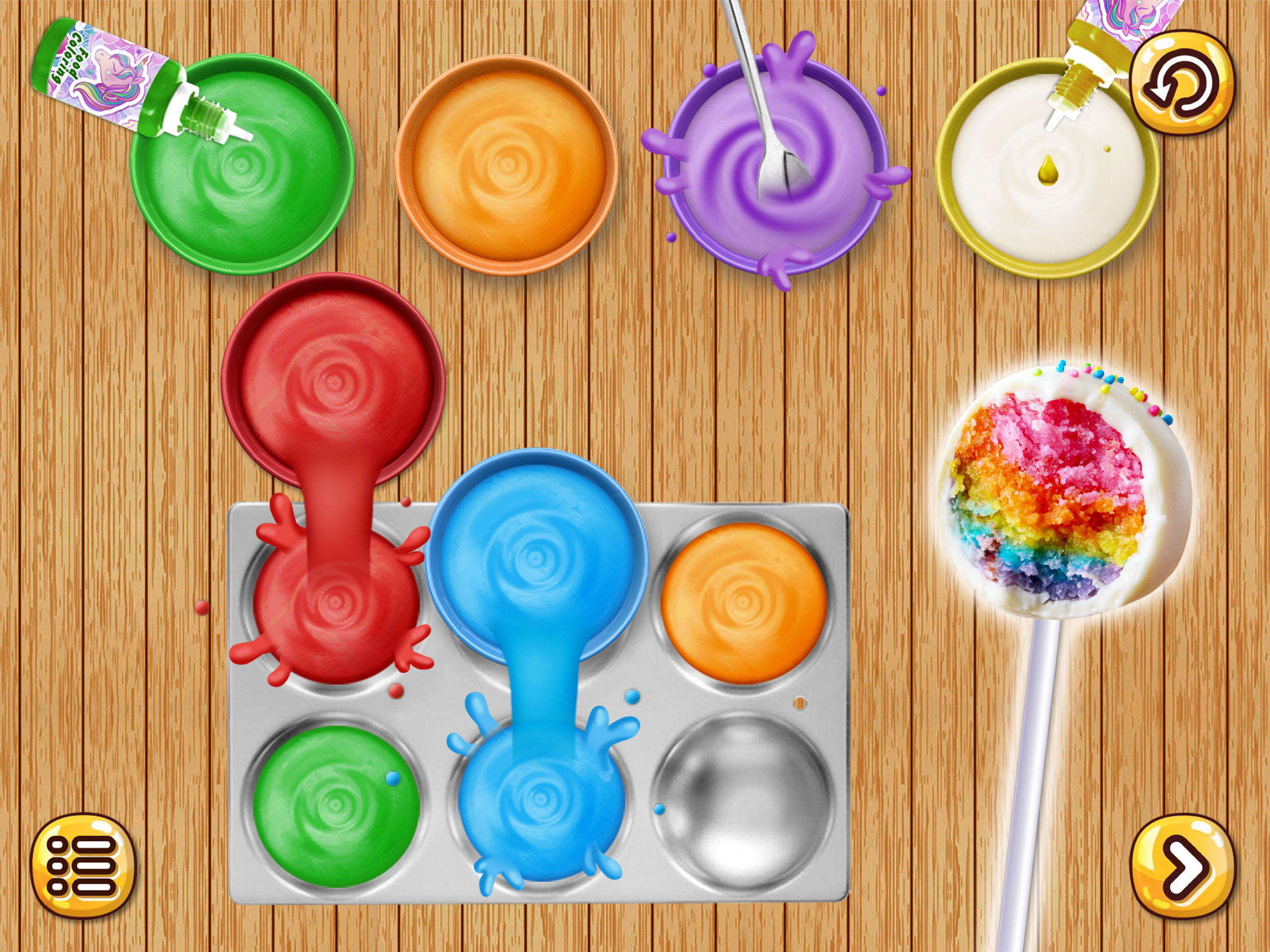 اسکرین شات 5 بازی Cake Games: Dessert DIY