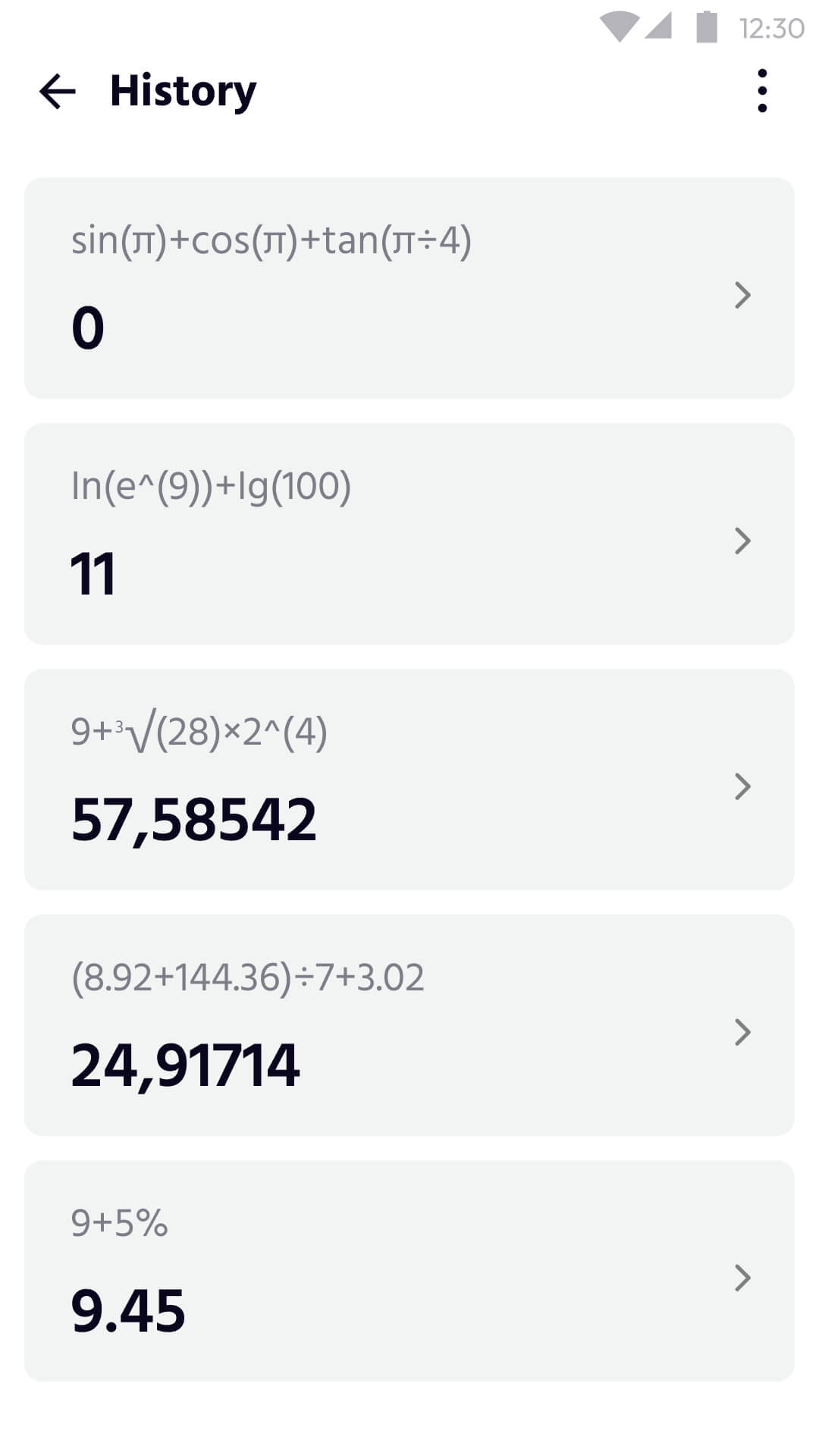 اسکرین شات 7 برنامه Calculator: Simple Calculator