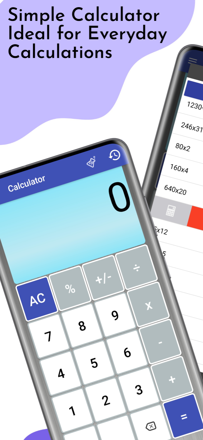 اسکرین شات 1 برنامه Calculator