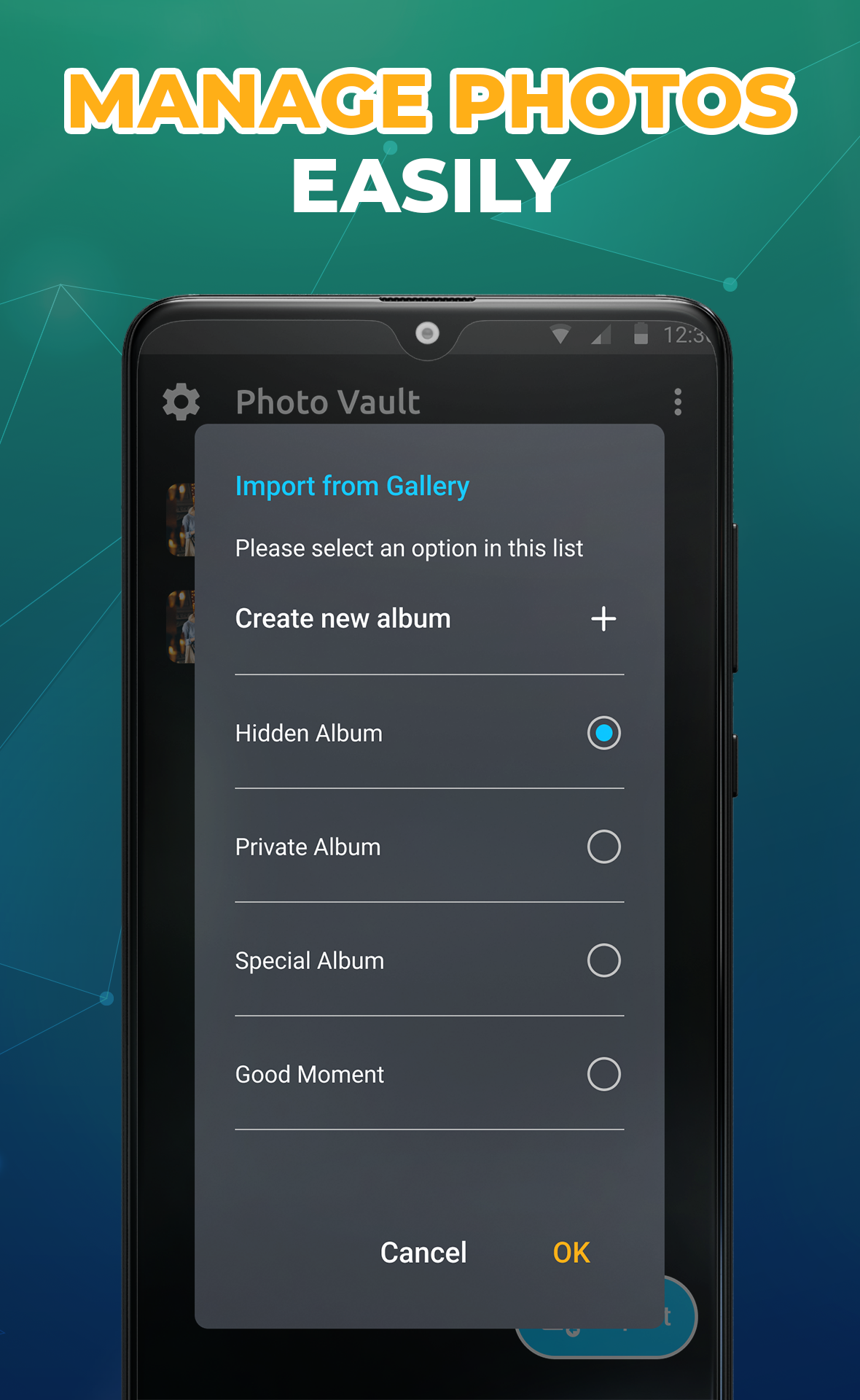 اسکرین شات 7 برنامه Calculator Lock - Hide Photo