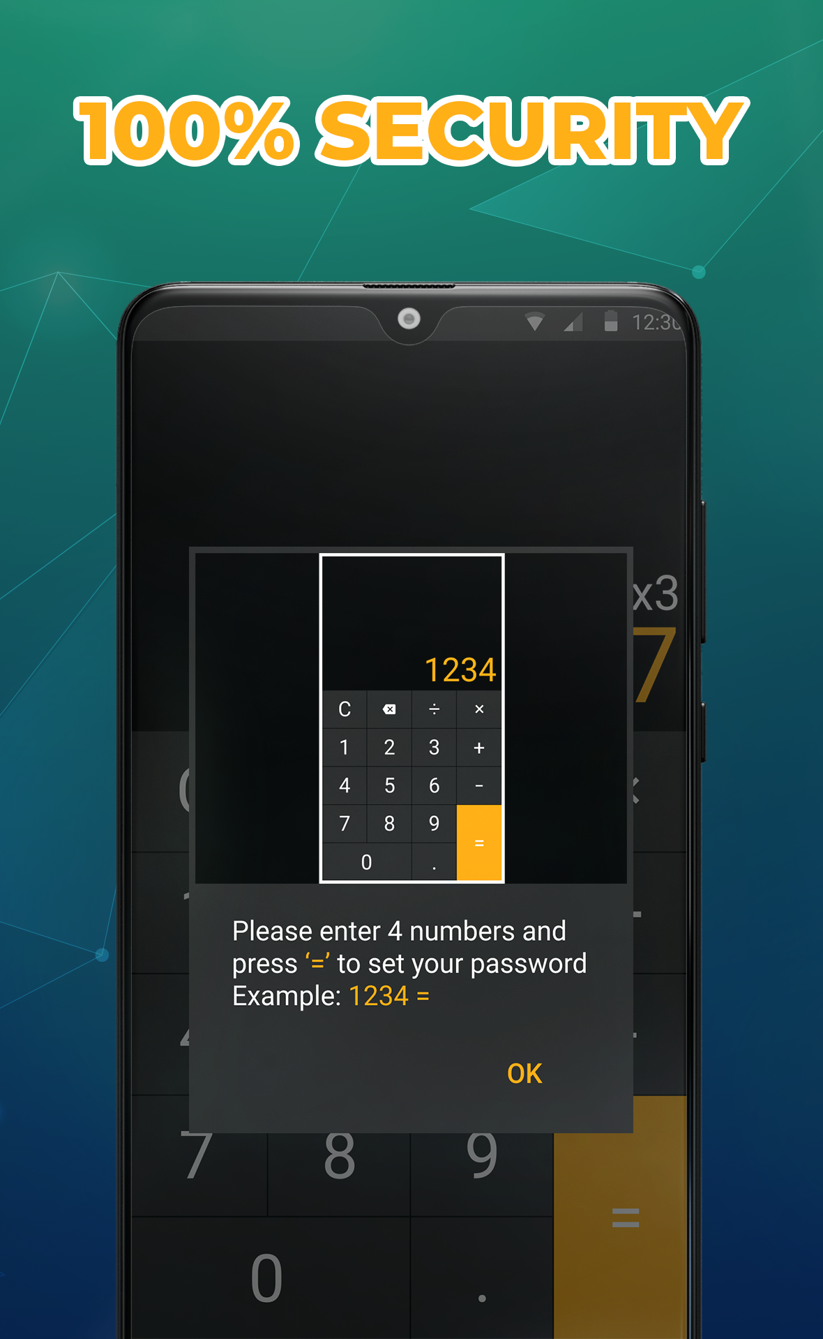 اسکرین شات 6 برنامه Calculator Lock - Hide Photo