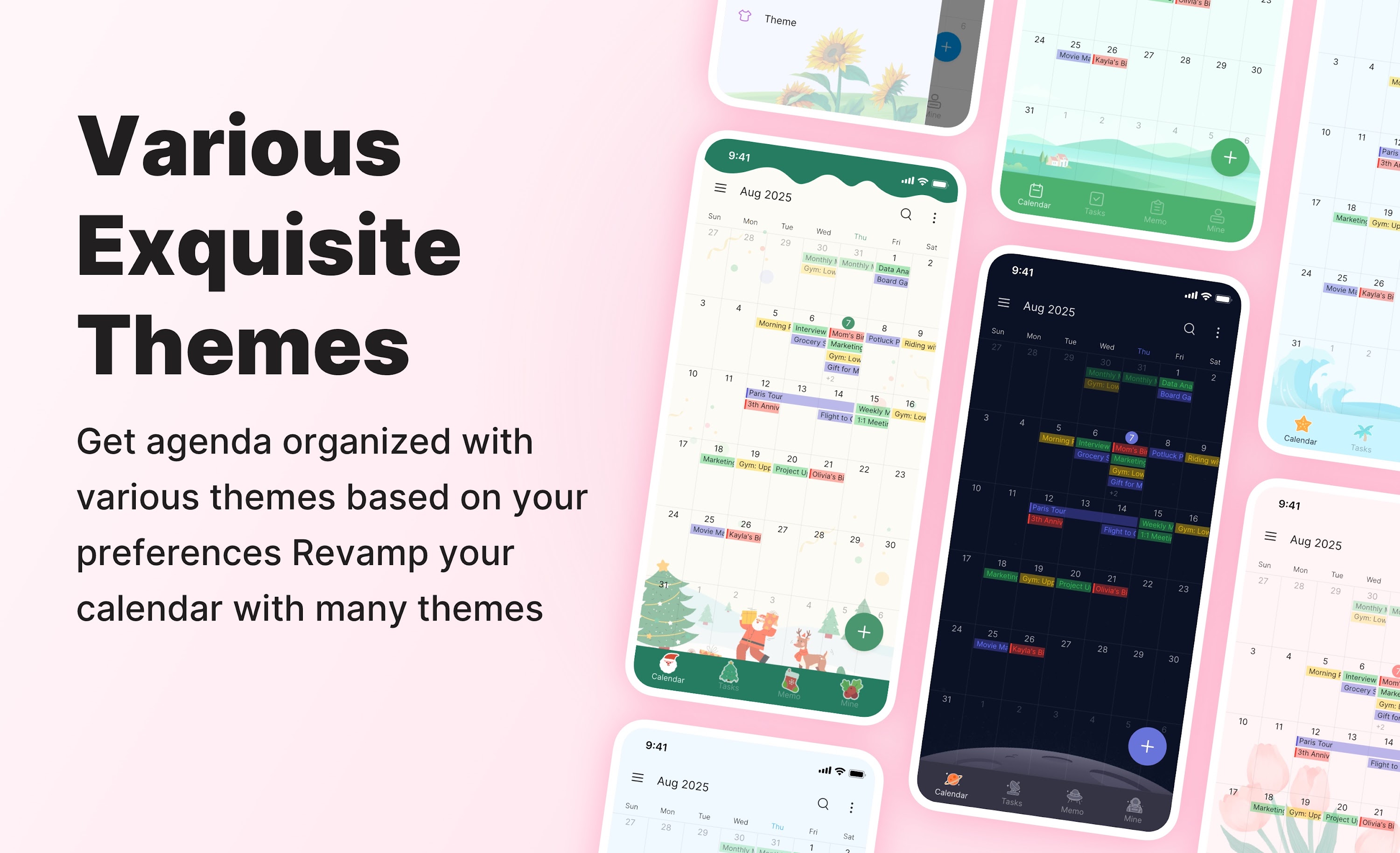 اسکرین شات 4 برنامه Calendar Planner - Agenda App
