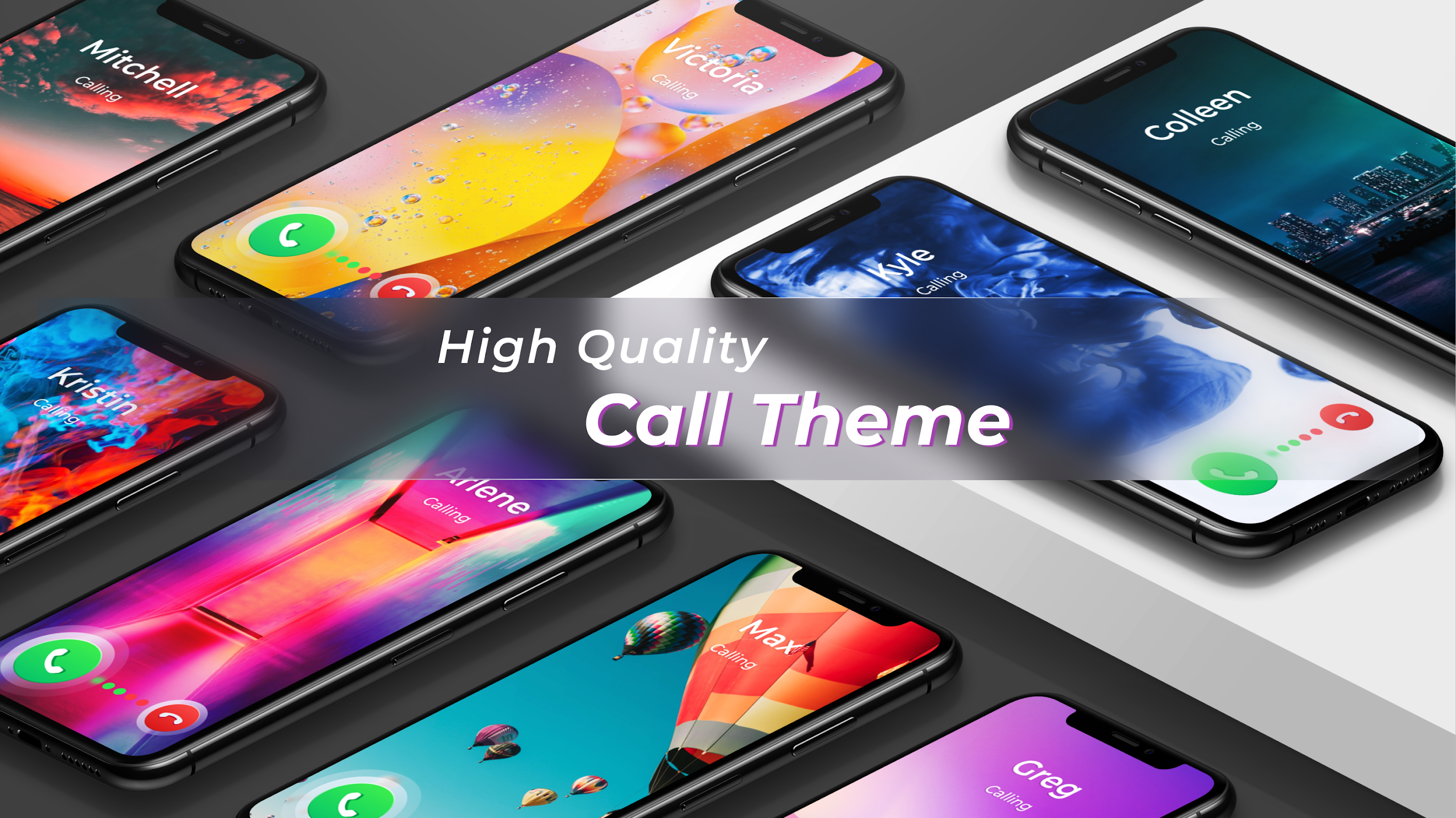 اسکرین شات 8 برنامه Call Wallpaper Screen Themes