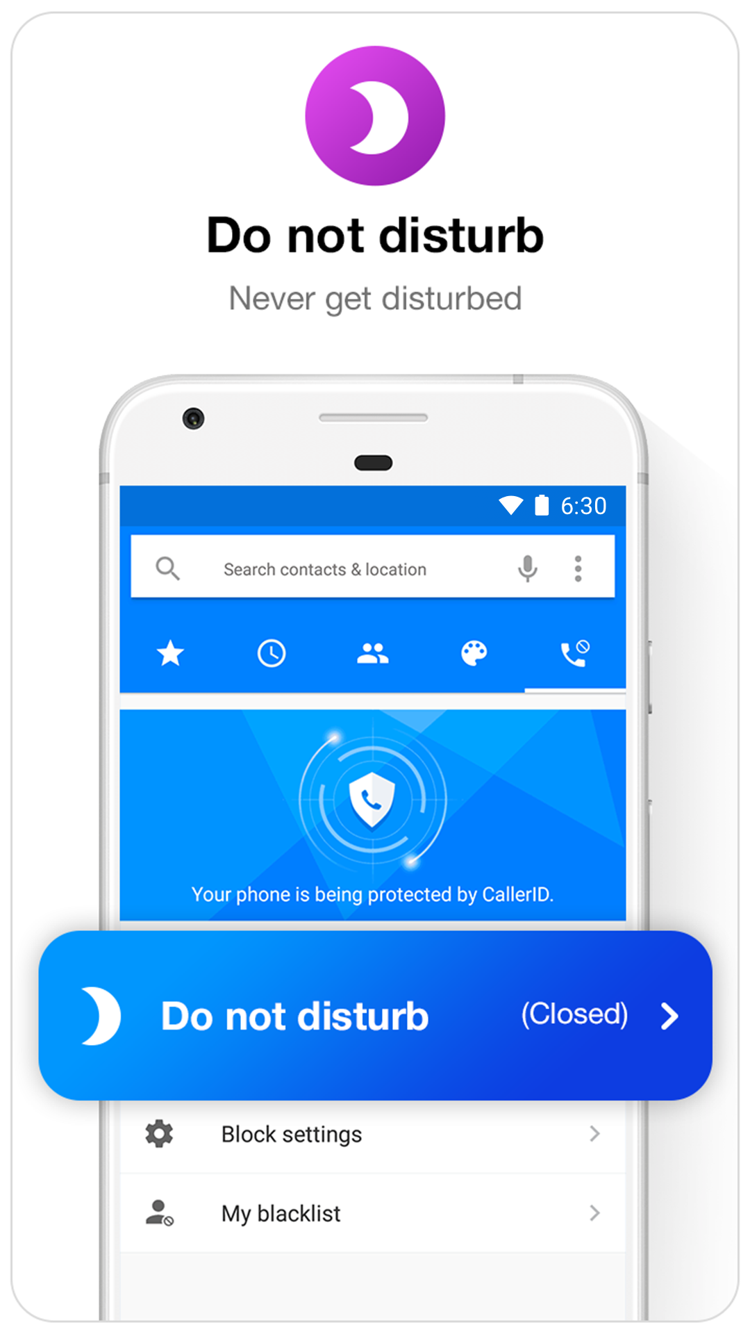 اسکرین شات 5 برنامه Caller ID & Call Blocker