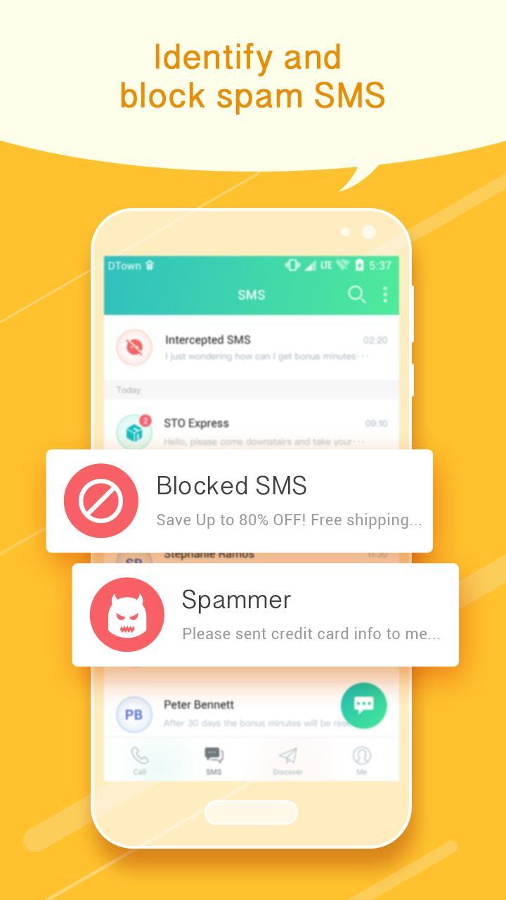 اسکرین شات 5 برنامه Caller ID & Call Block