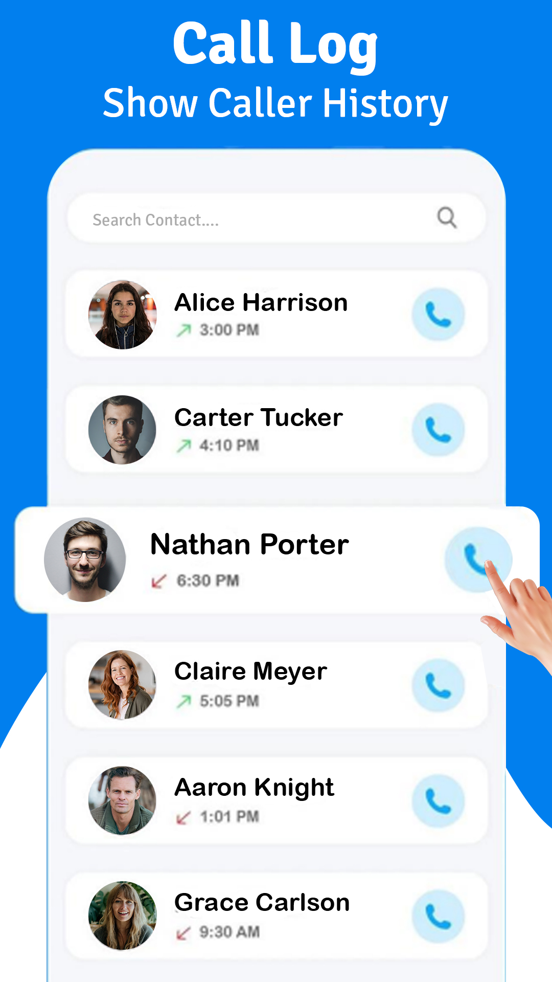 اسکرین شات 8 برنامه Phone: Caller ID & Block