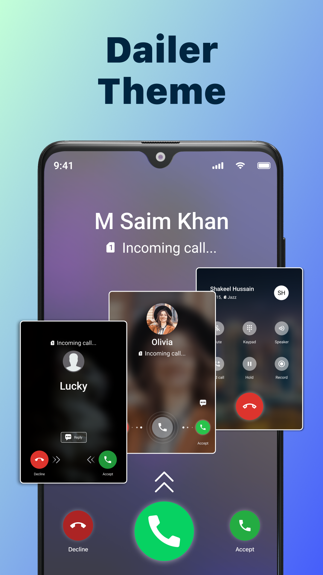 اسکرین شات 6 برنامه Caller Name Announcer - SMS