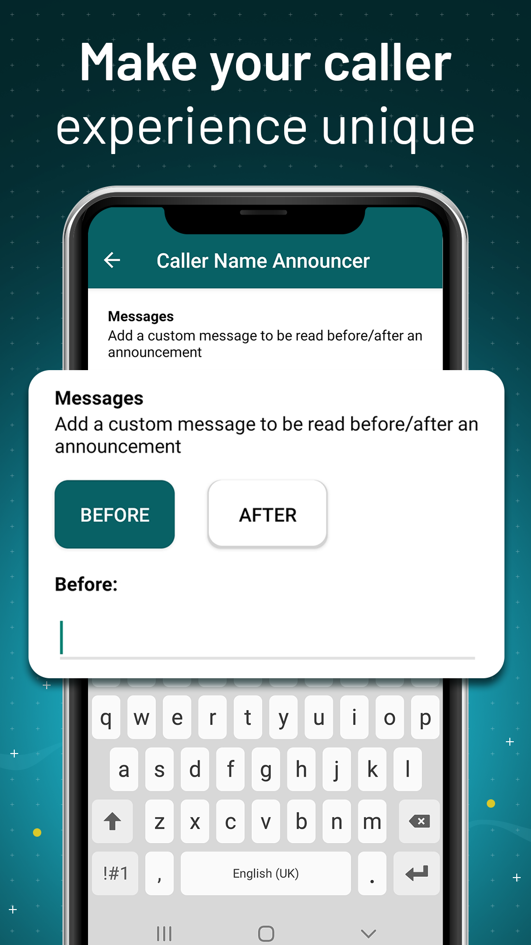 اسکرین شات 3 برنامه Caller Name Announcer