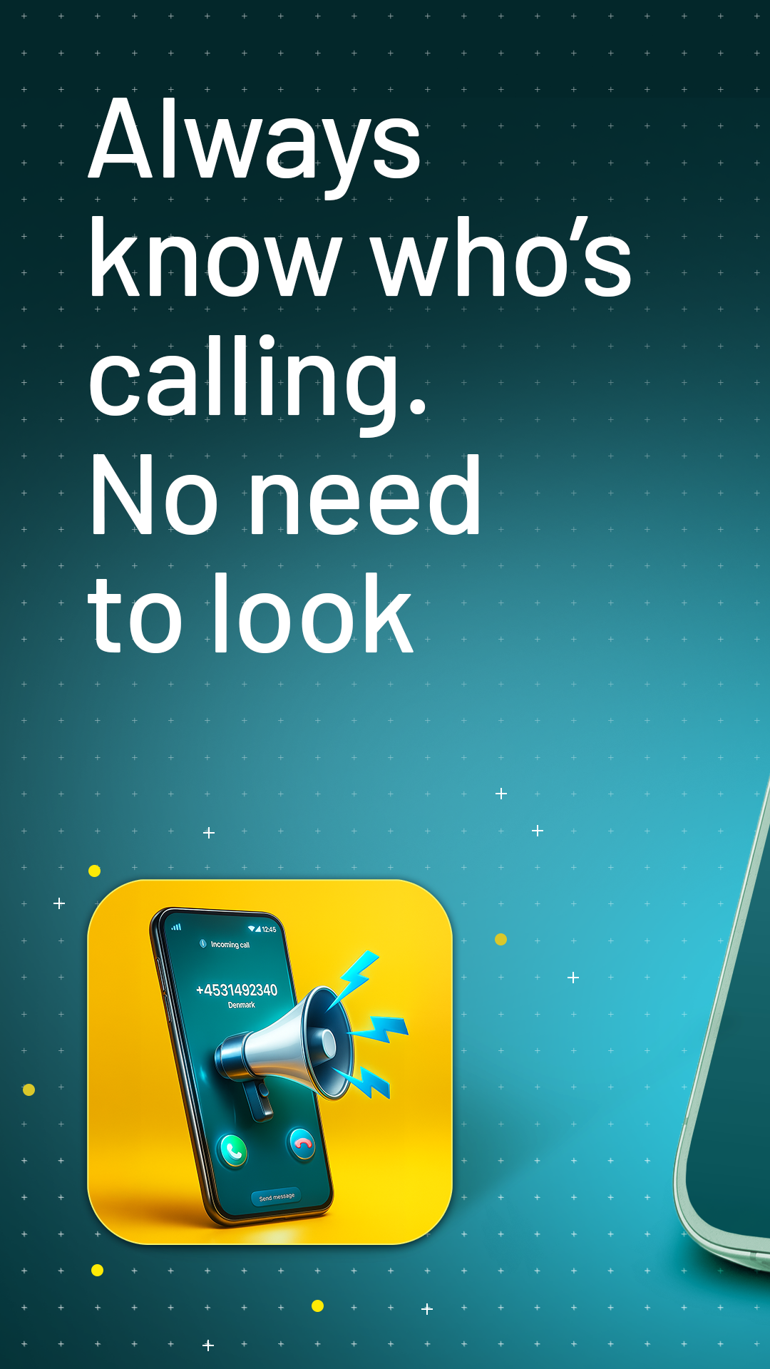 اسکرین شات 1 برنامه Caller Name Announcer