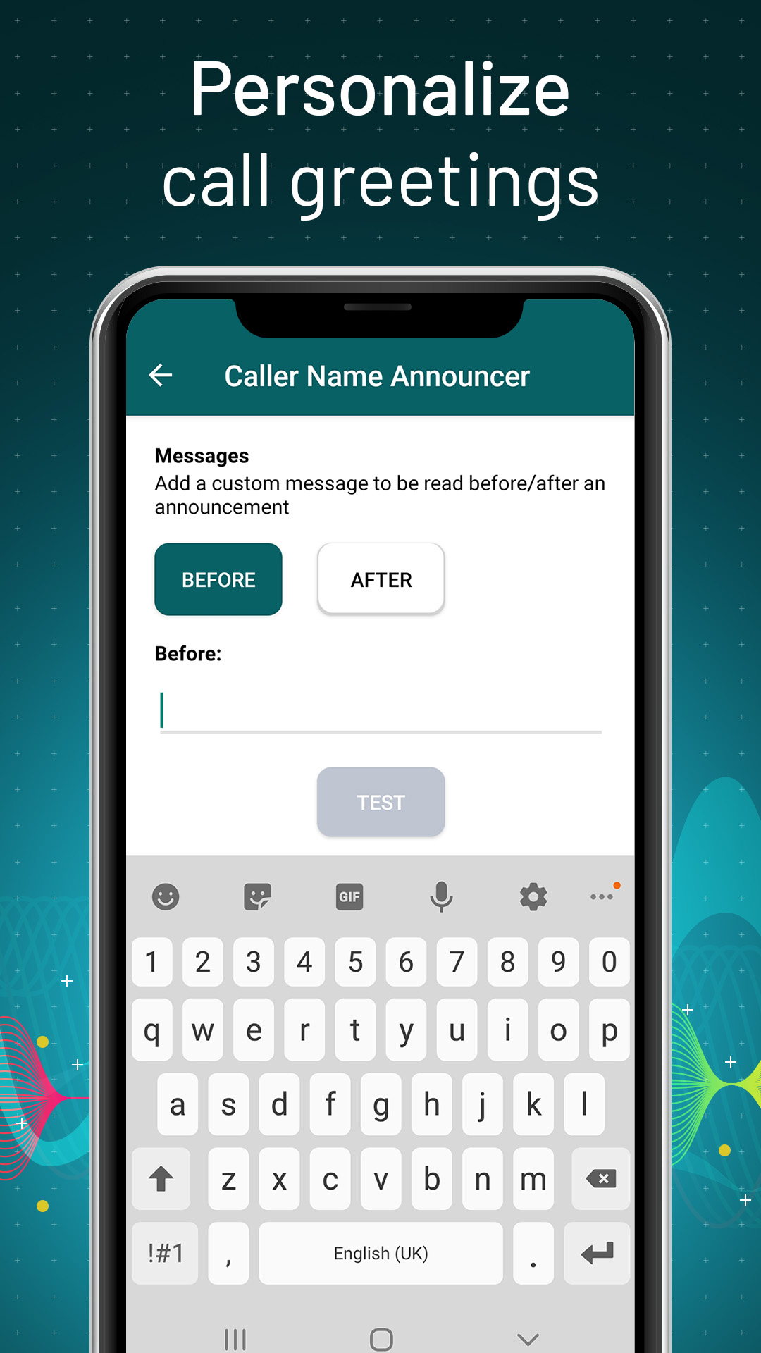 اسکرین شات برنامه Caller Name Announcer 3