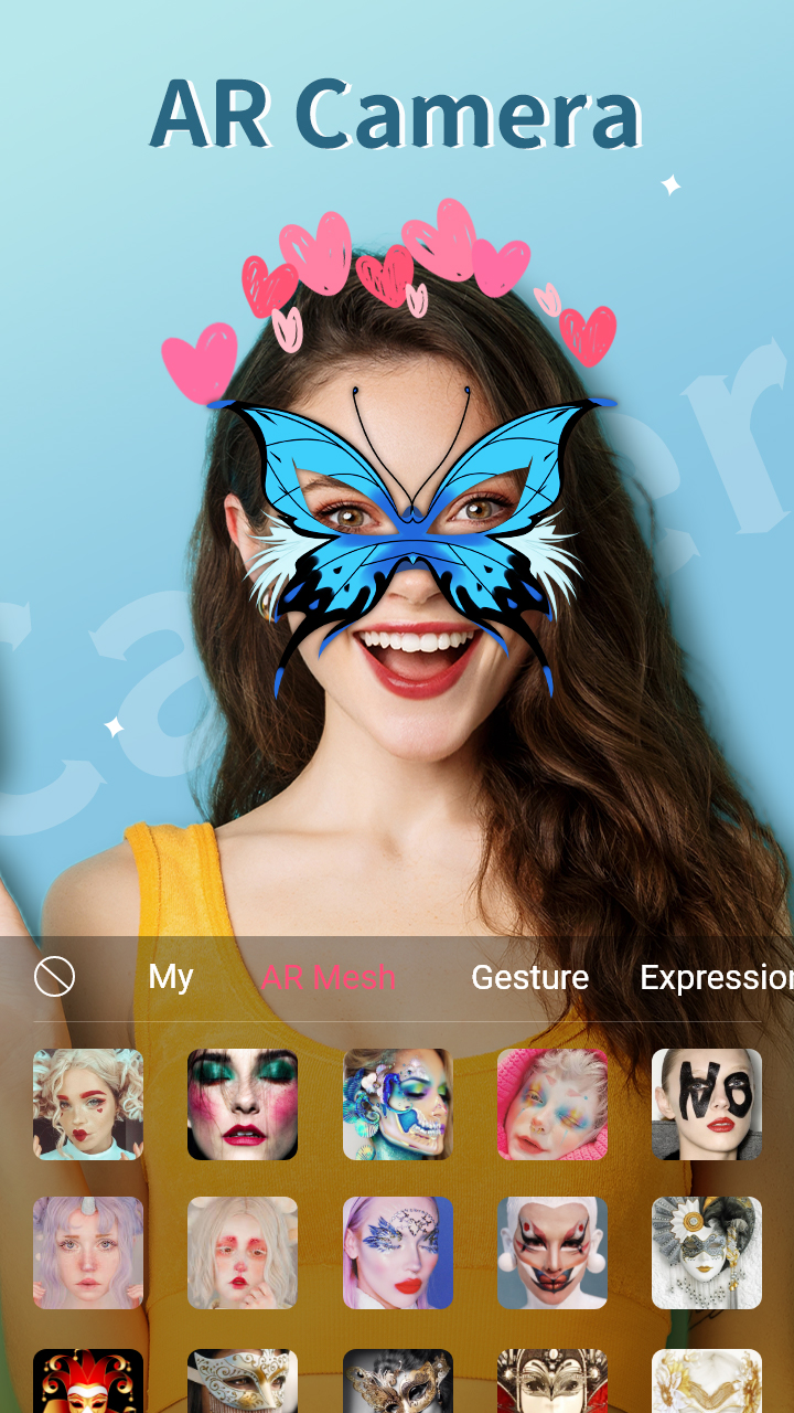 اسکرین شات 2 برنامه Beauty Camera - Selfie Camera