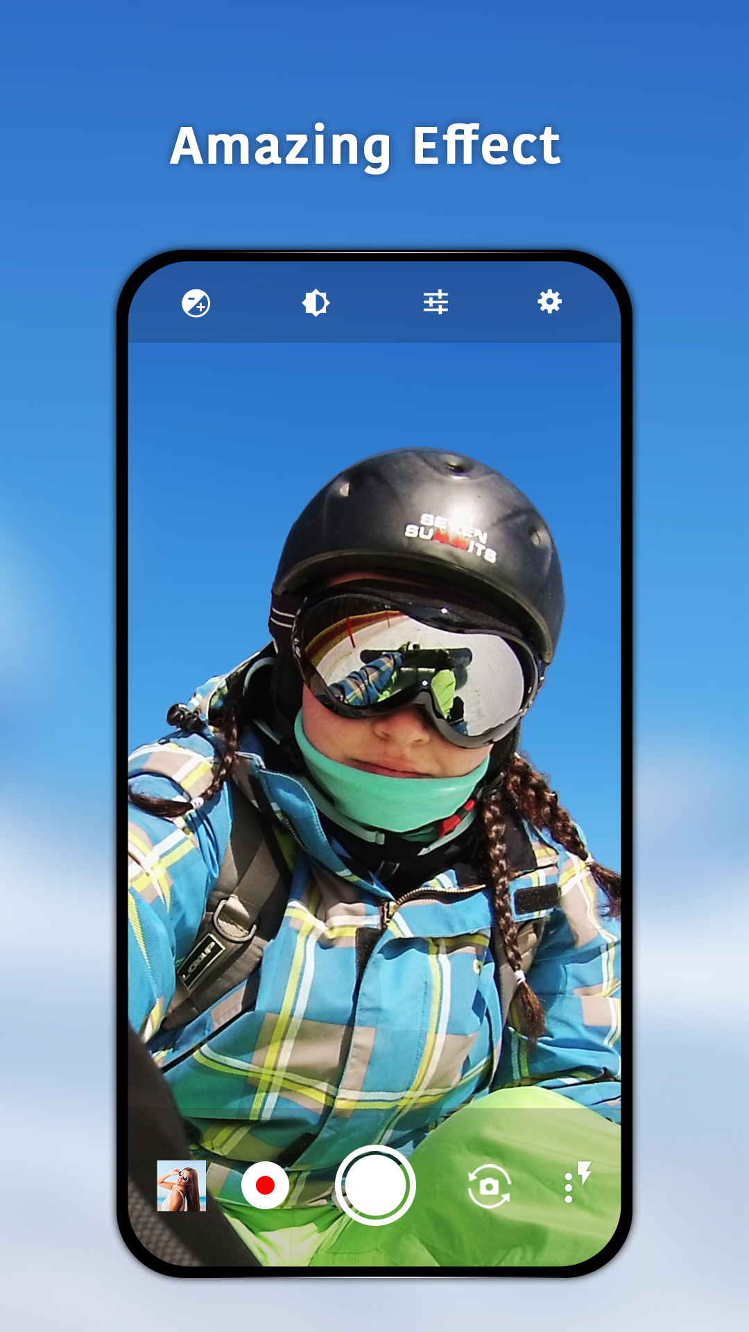 اسکرین شات 6 برنامه HD Camera: Professional Camera