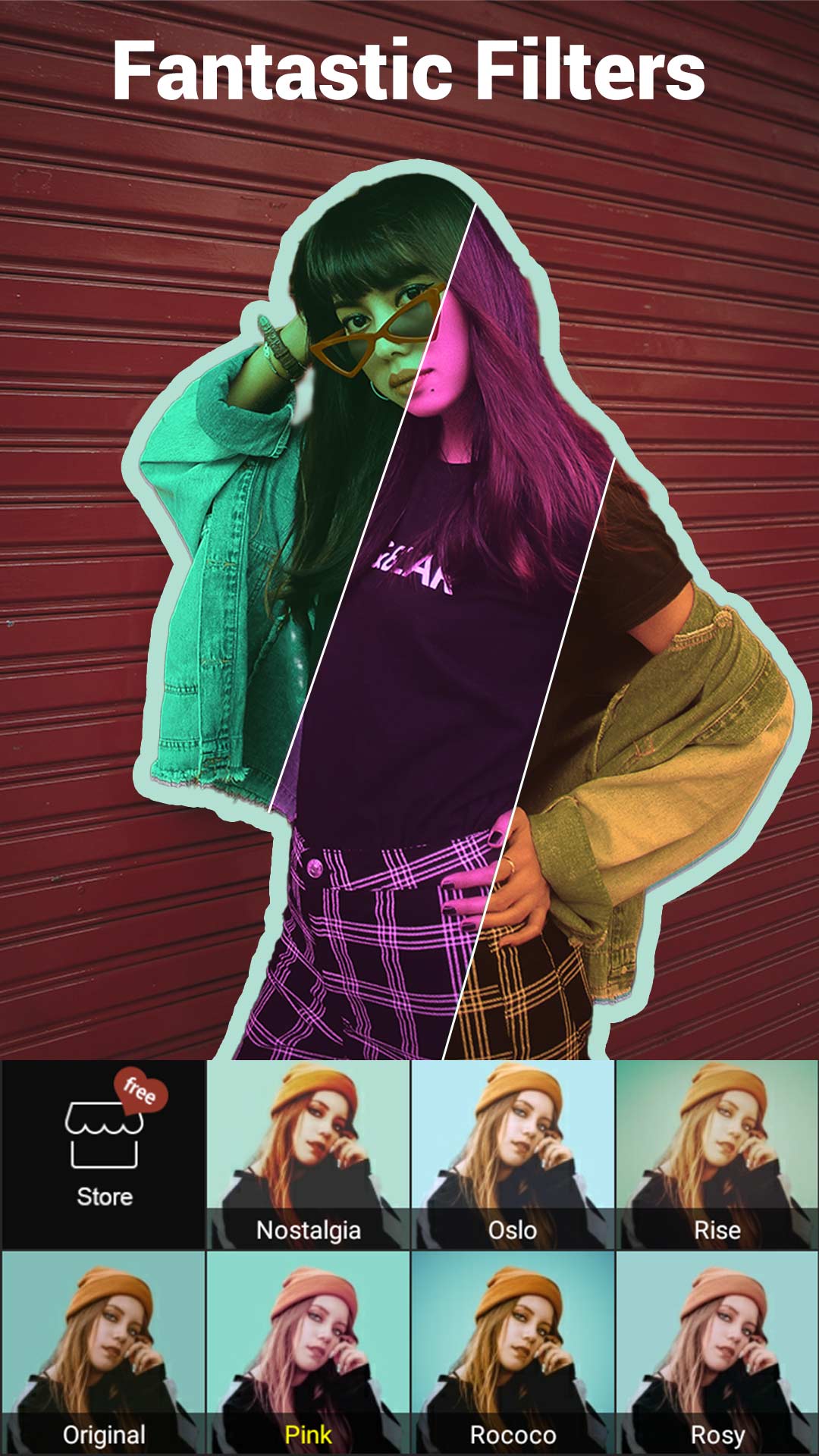 اسکرین شات 3 برنامه One S20 Camera, beauty selfie