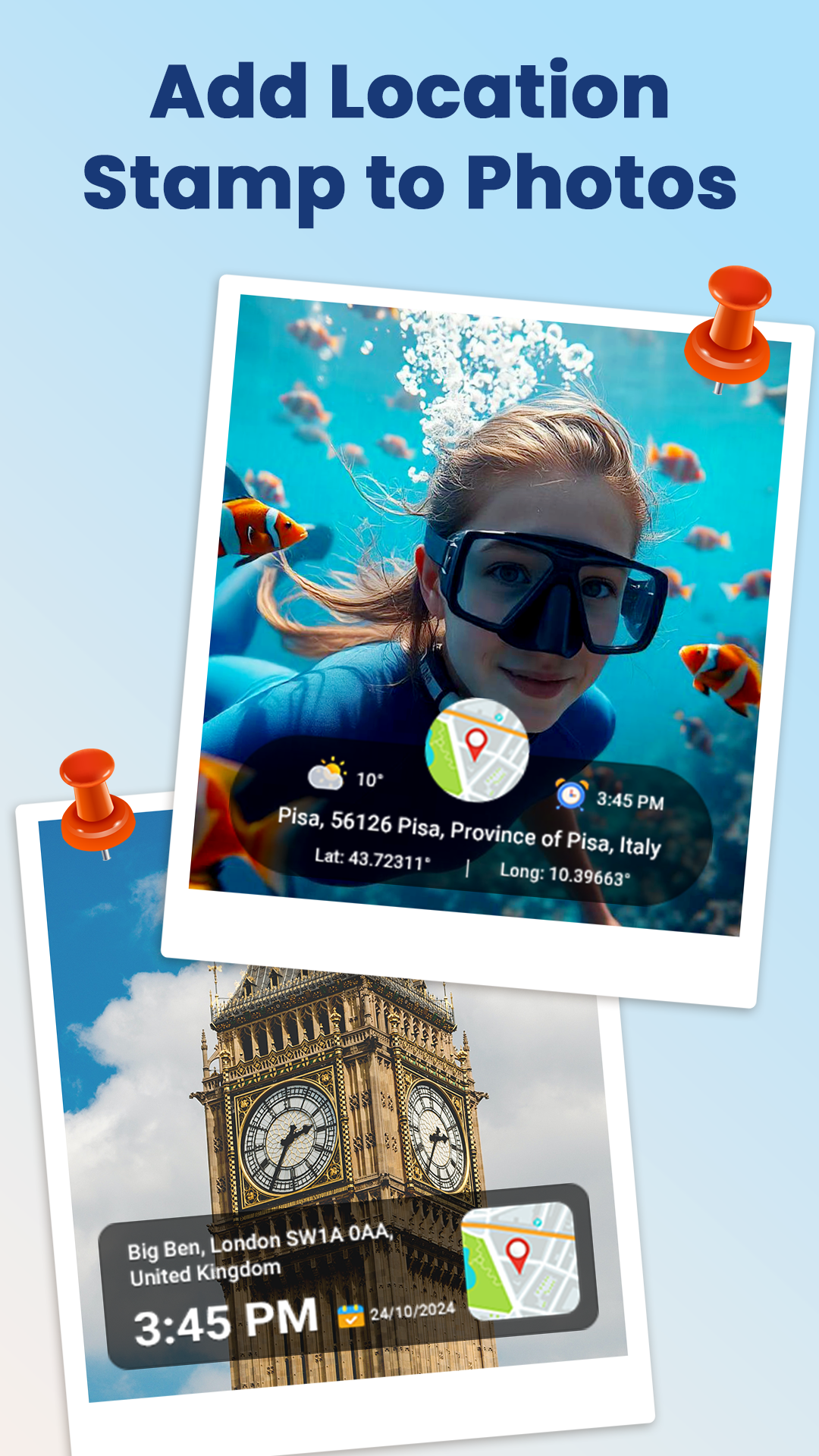 اسکرین شات 3 برنامه GPS Camera - Map Timestamp Cam