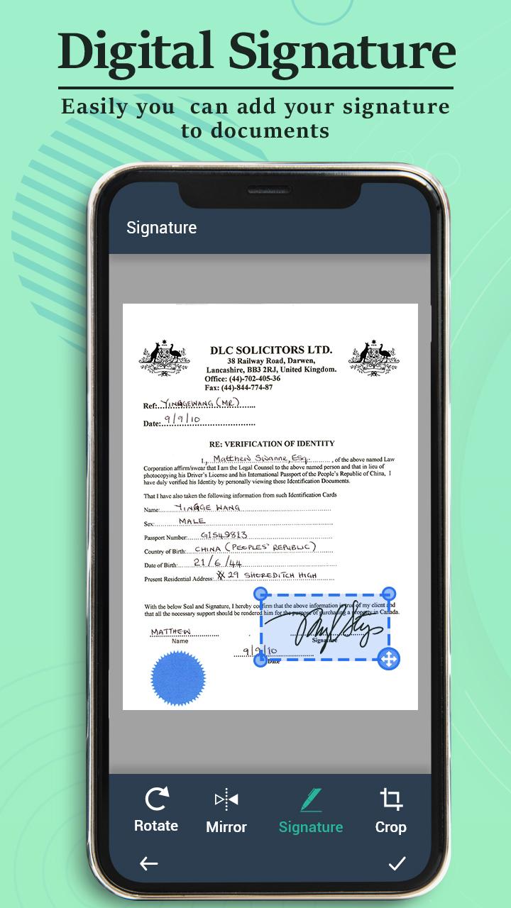اسکرین شات 5 برنامه Document Scanner - PDF Scanner