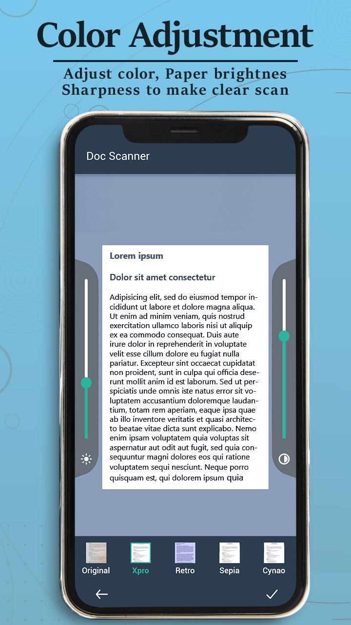 اسکرین شات 4 برنامه Document Scanner - PDF Scanner
