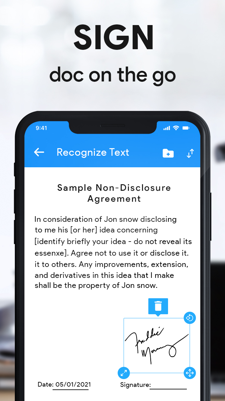 اسکرین شات 5 برنامه برنامه اسکن اسناد (Fast Scan: Free Document Scanner HD, PDF Scanning)