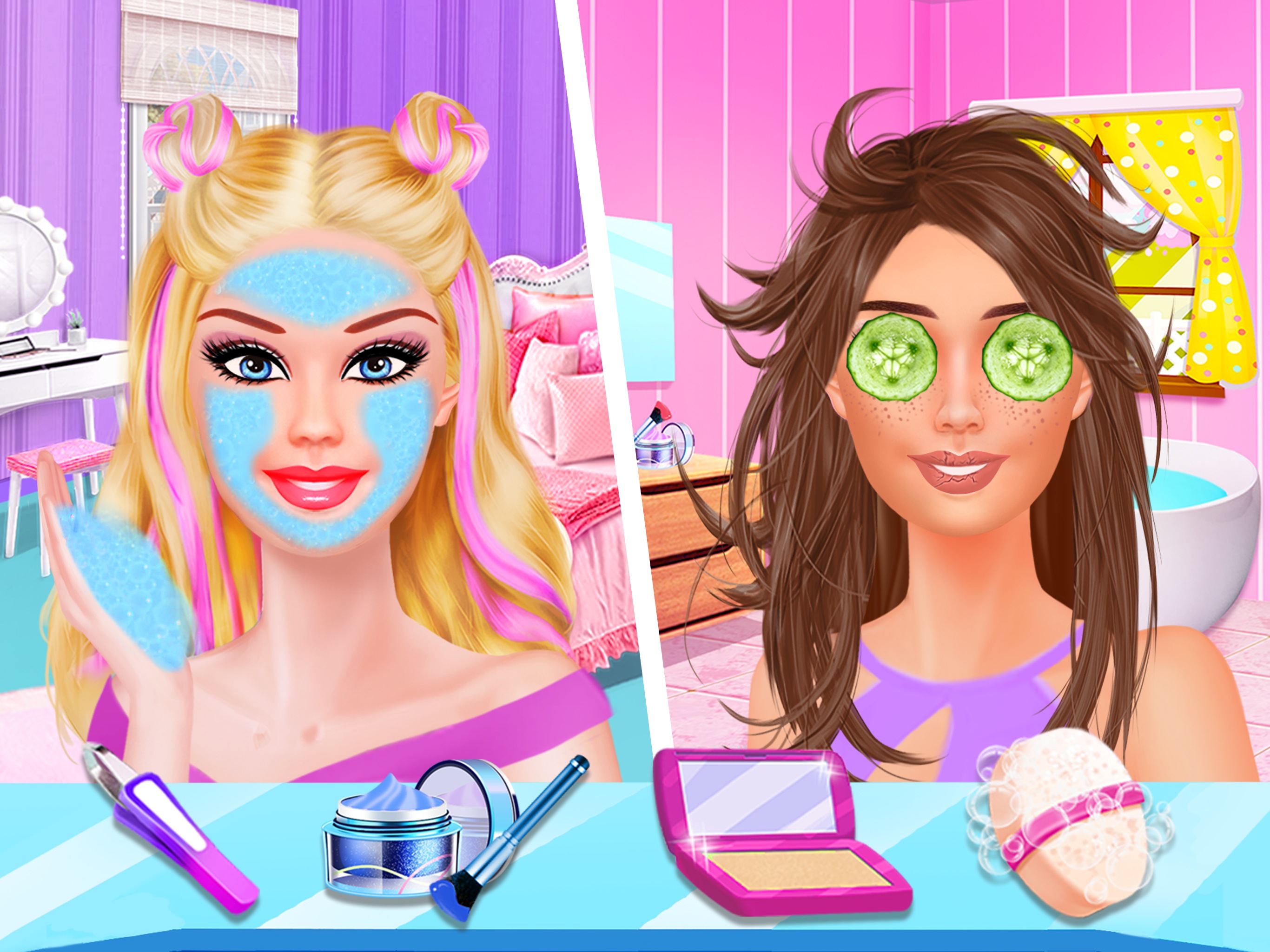 اسکرین شات 5 بازی Makeup Games: Candy Make Up