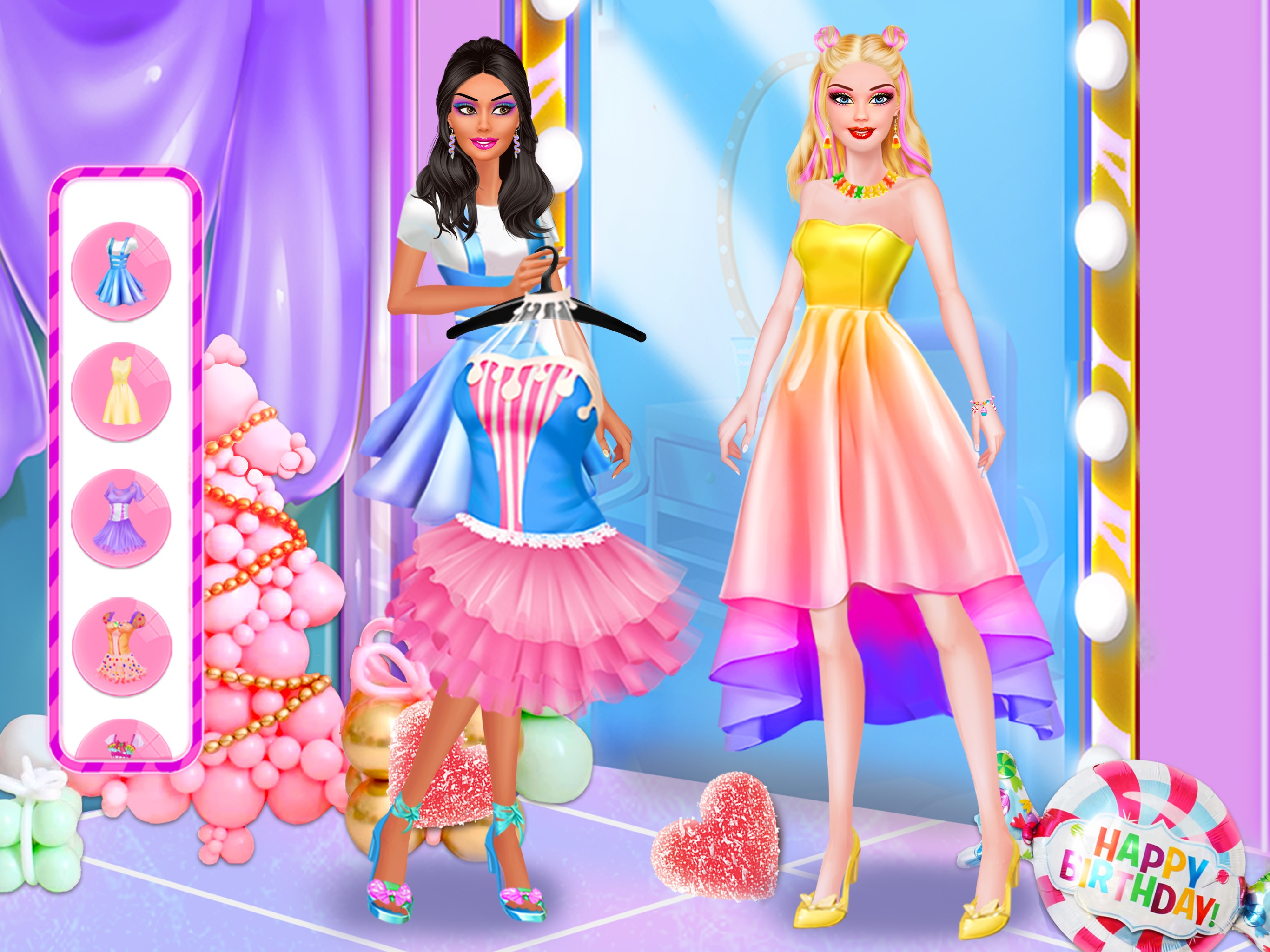 اسکرین شات 3 بازی Makeup Games: Candy Make Up