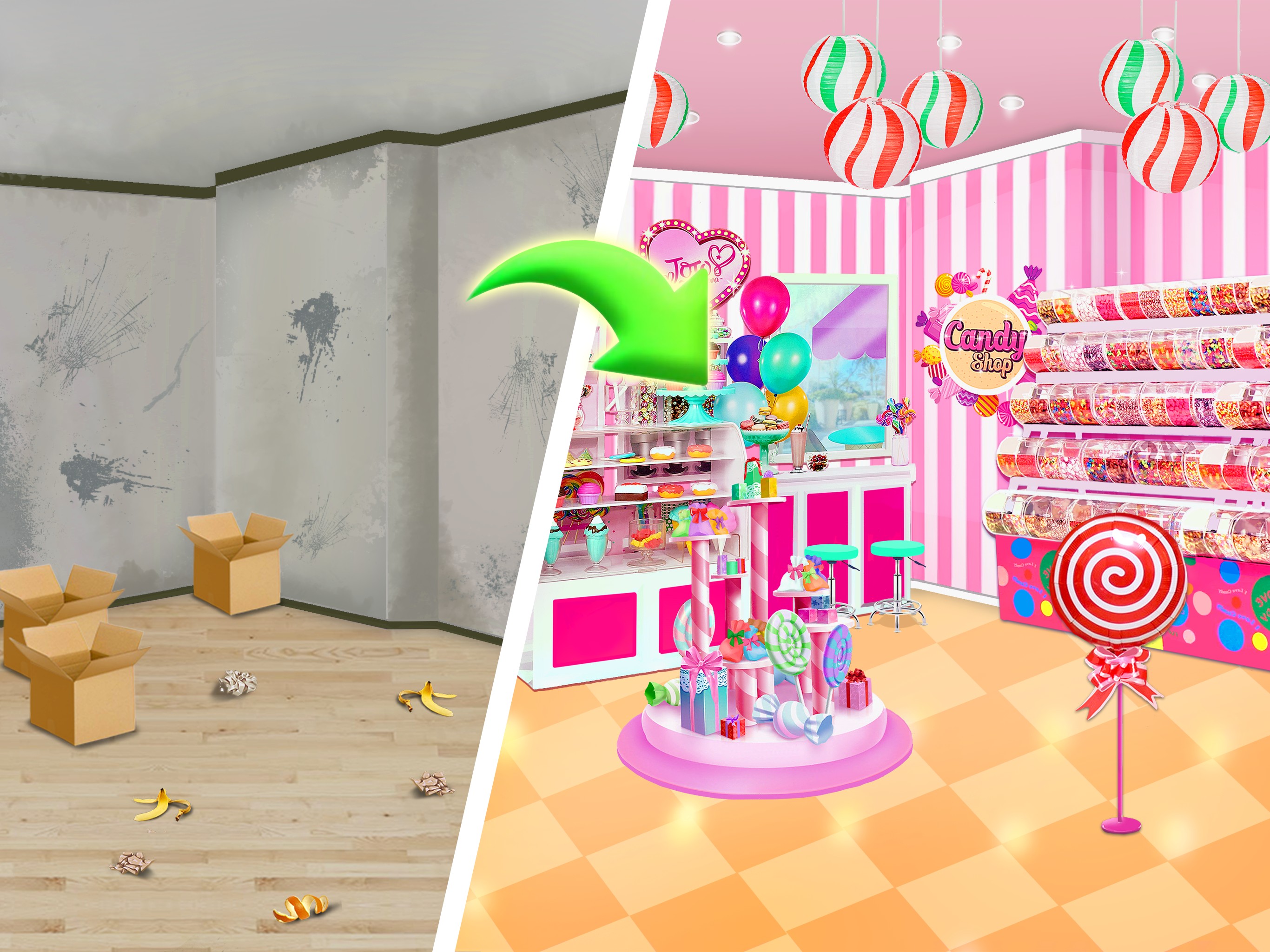 اسکرین شات 1 بازی Makeup Games: Candy Make Up