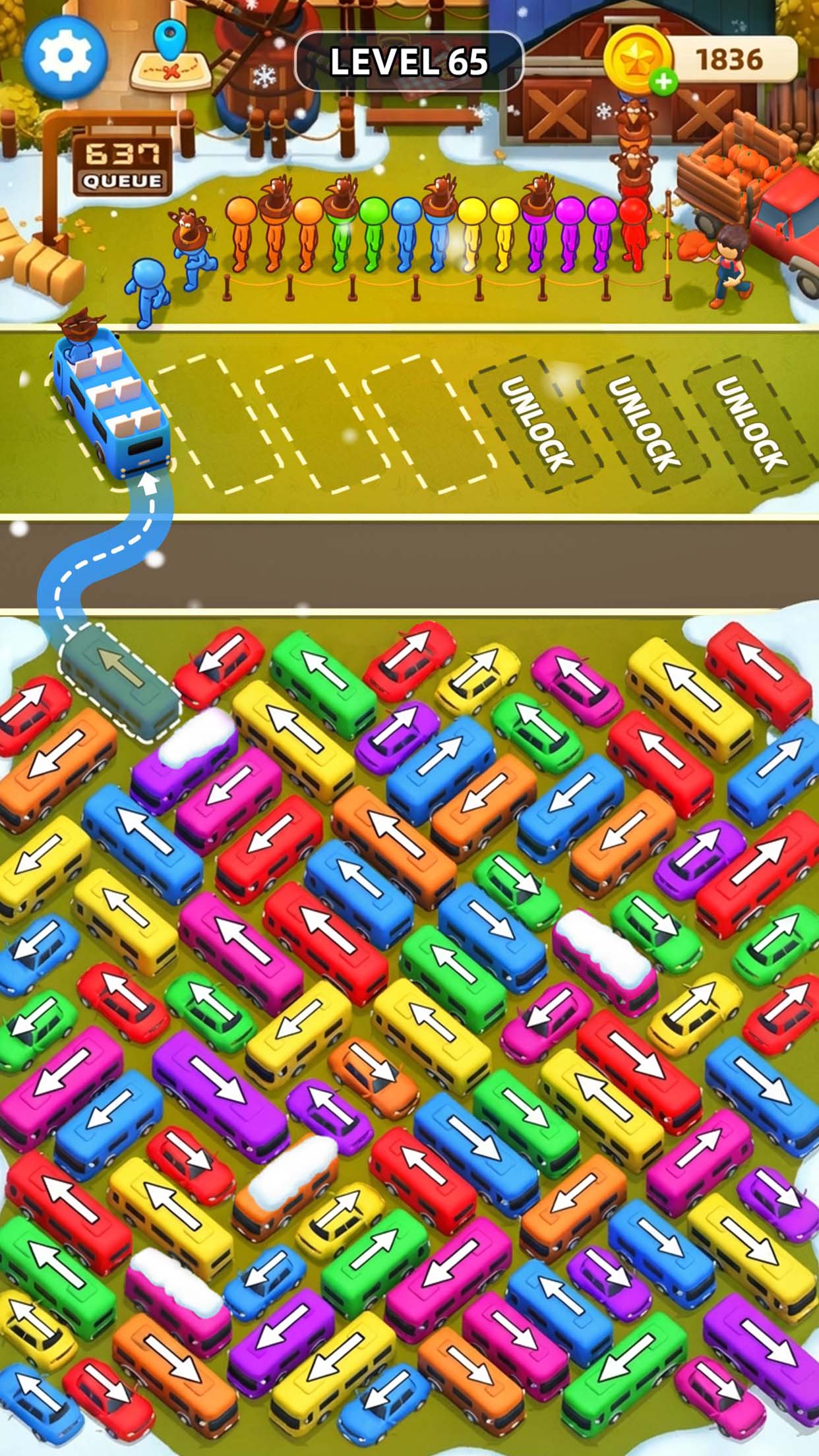 اسکرین شات 5 بازی Car Jam: Traffic Puzzle