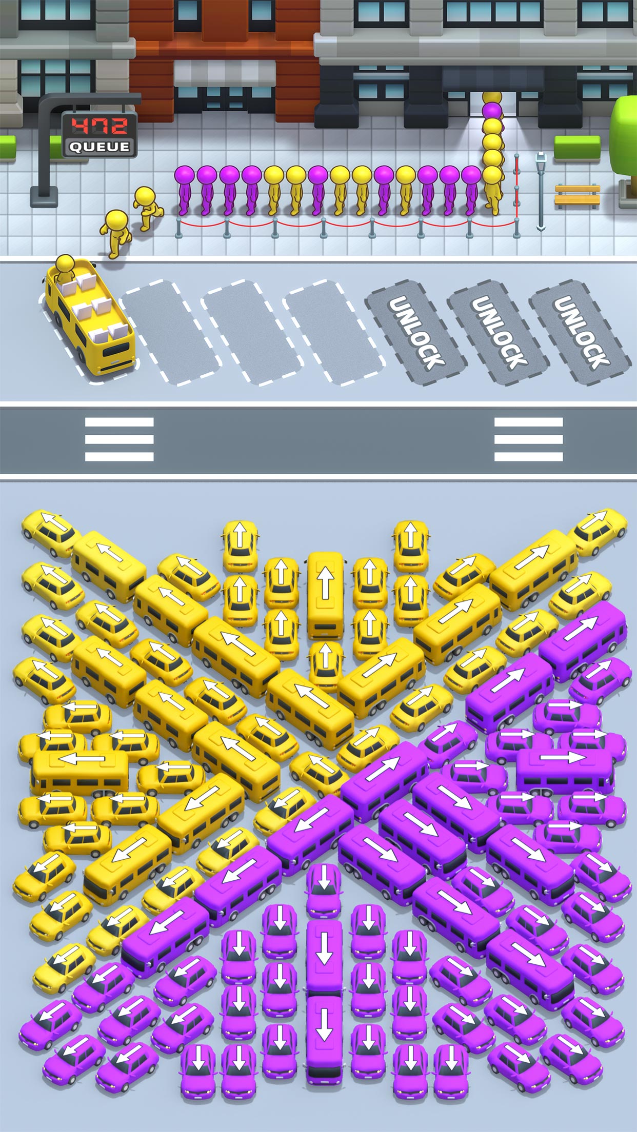 اسکرین شات 1 بازی Car Jam: Traffic Puzzle