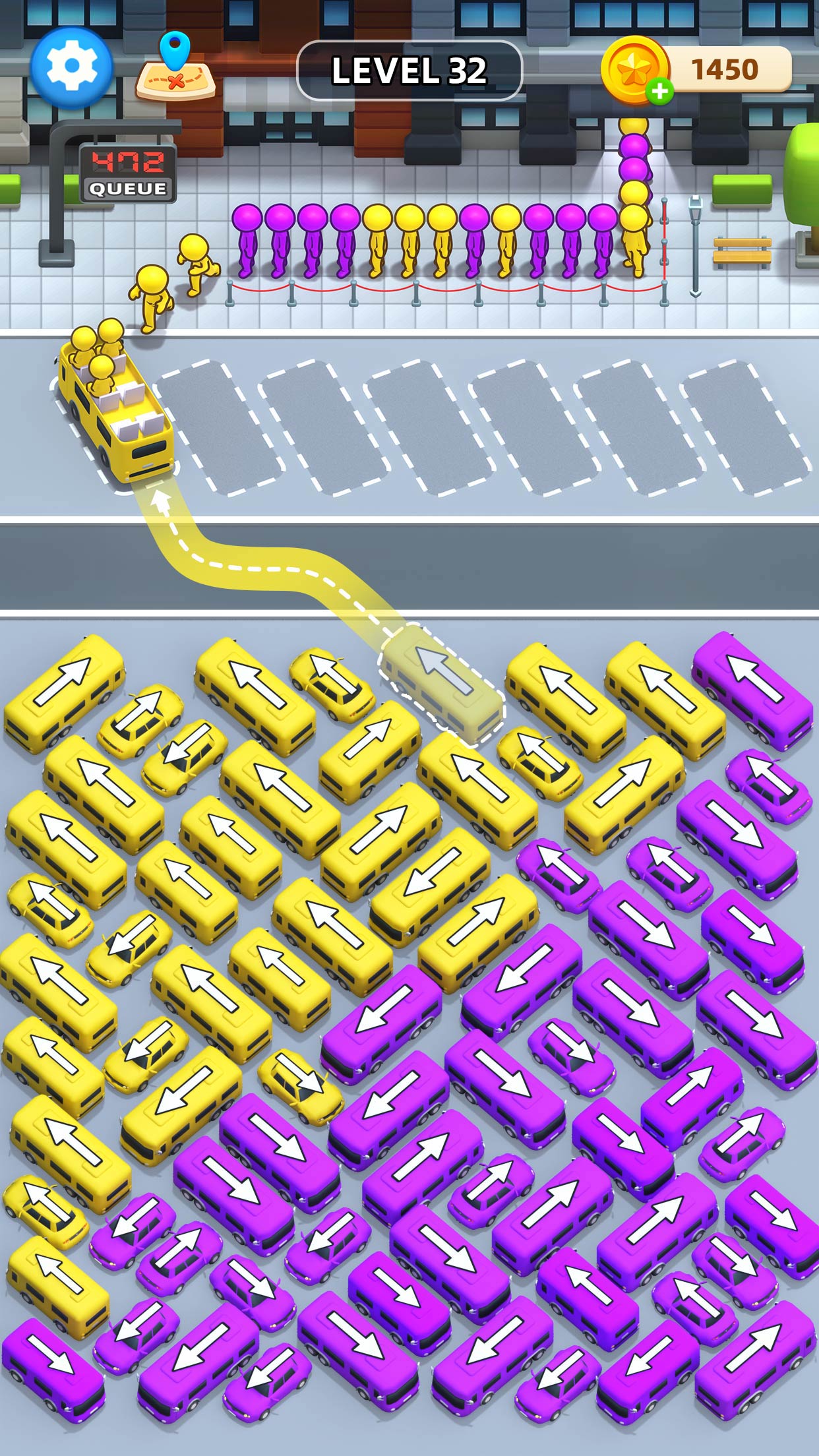اسکرین شات 2 بازی Car Jam: Traffic Puzzle