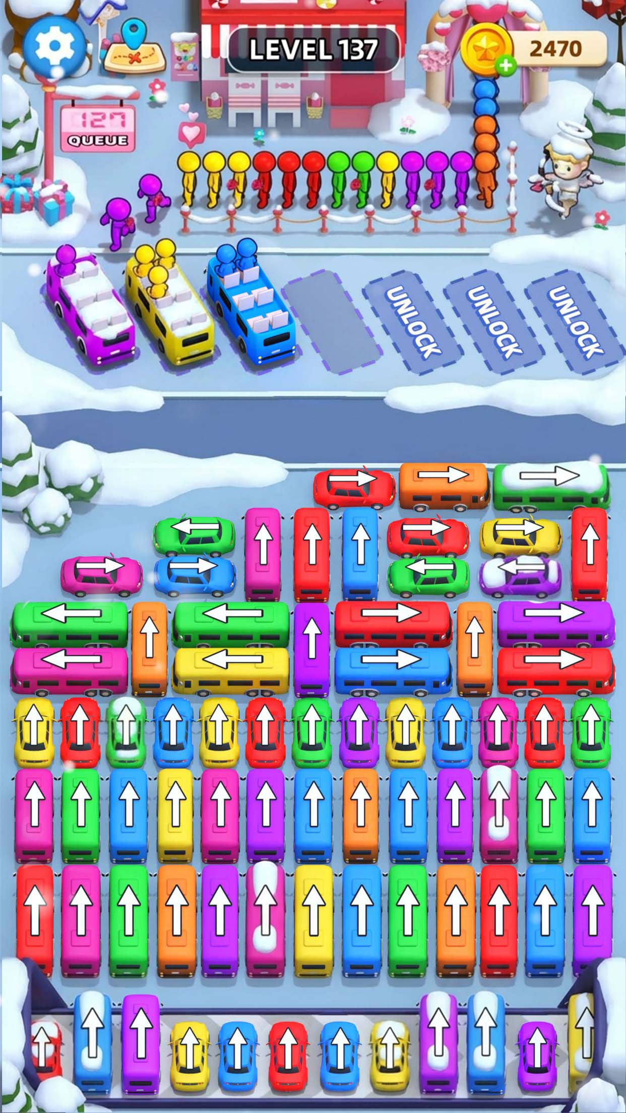 اسکرین شات 2 بازی Car Jam: Traffic Puzzle