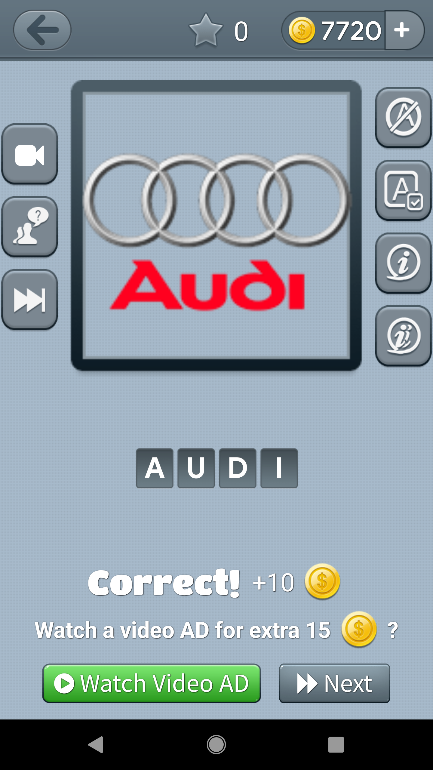 اسکرین شات 7 بازی Car Logo Quiz