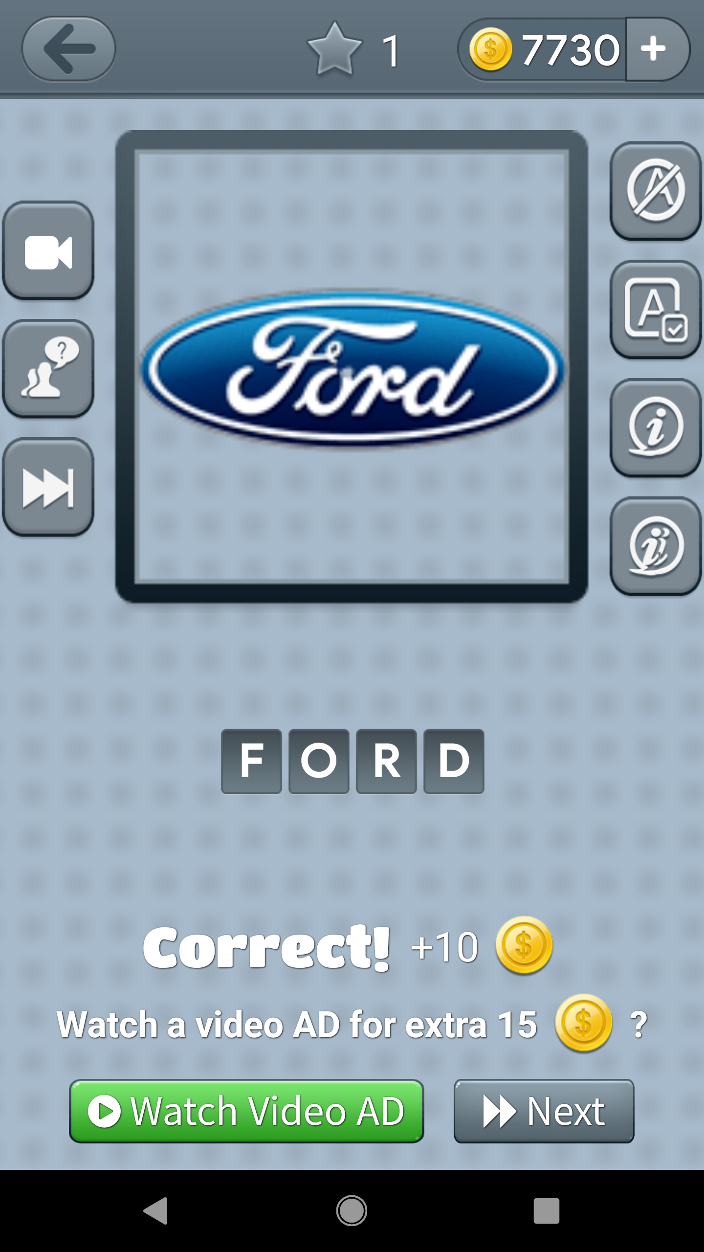 اسکرین شات 4 بازی Car Logo Quiz