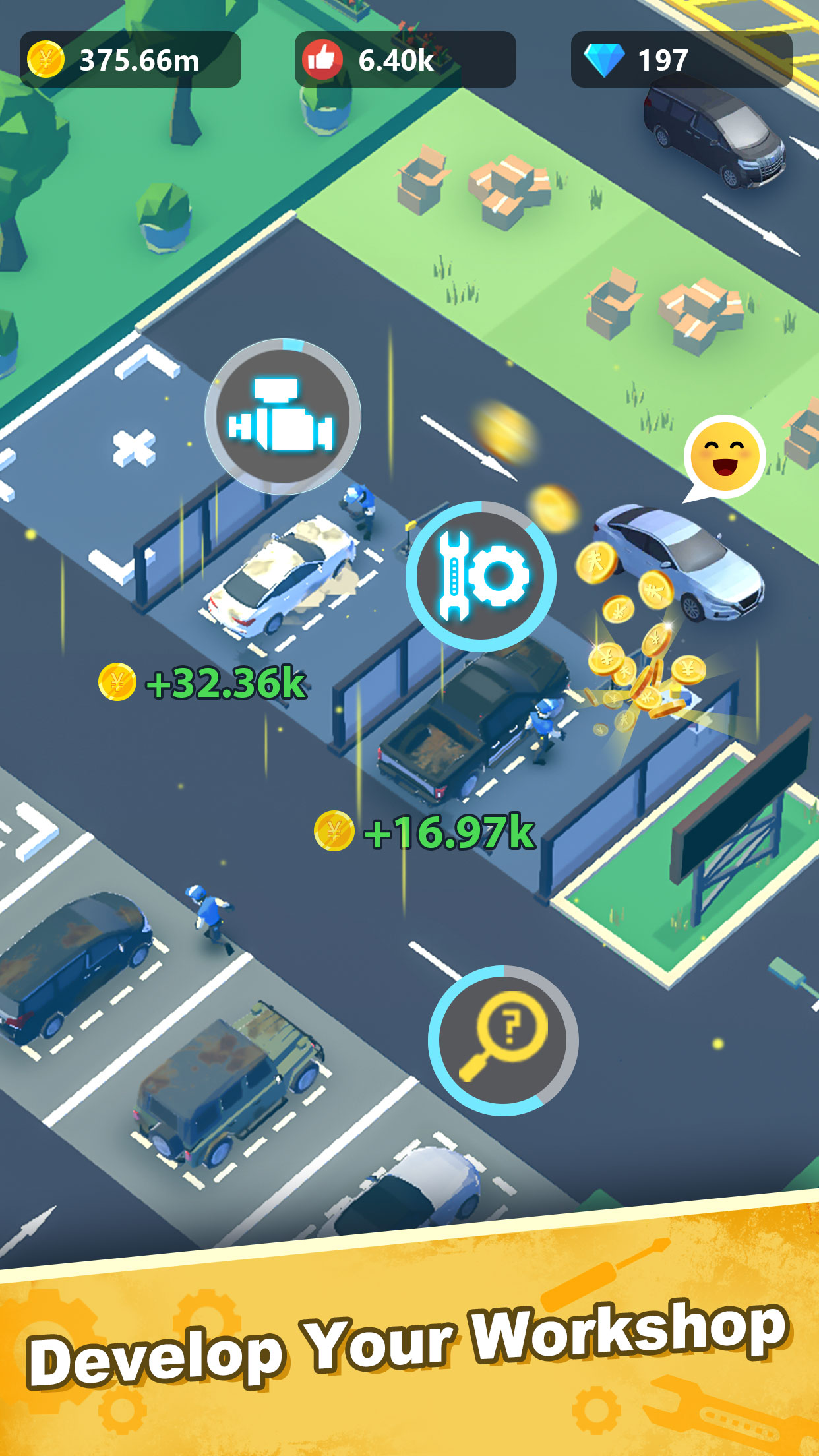 اسکرین شات 3 بازی Car Mechanic Tycoon
