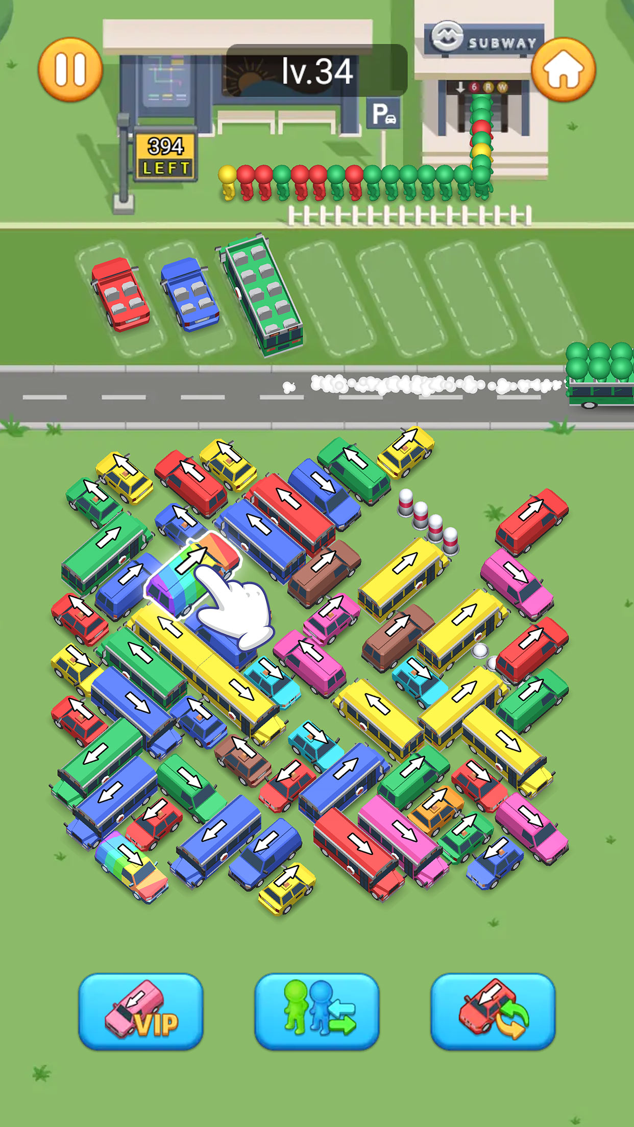 اسکرین شات 5 بازی Car Jam: Car Parking, Bus Game