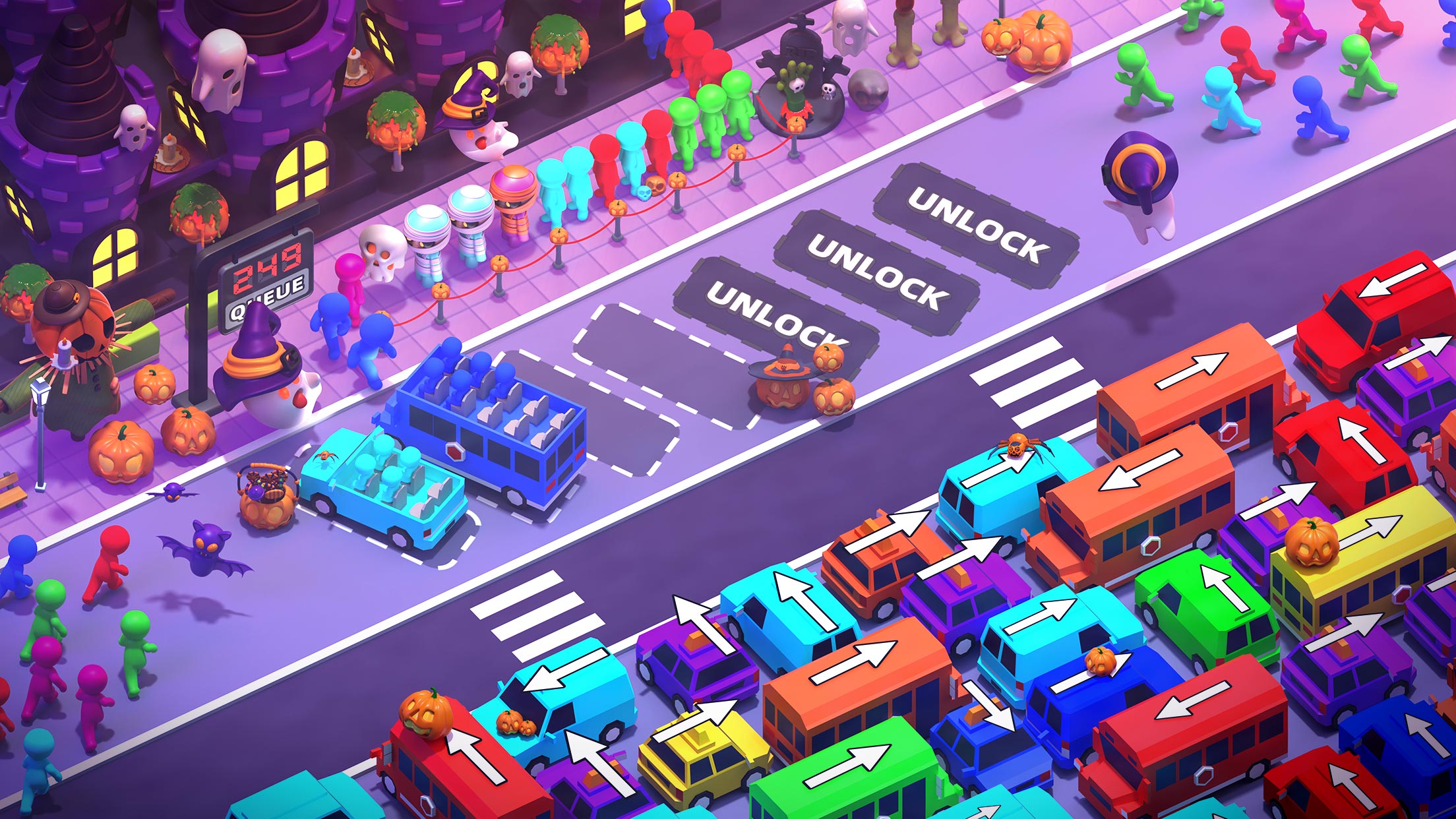 اسکرین شات 2 بازی Car Jam: Car Parking, Bus Game