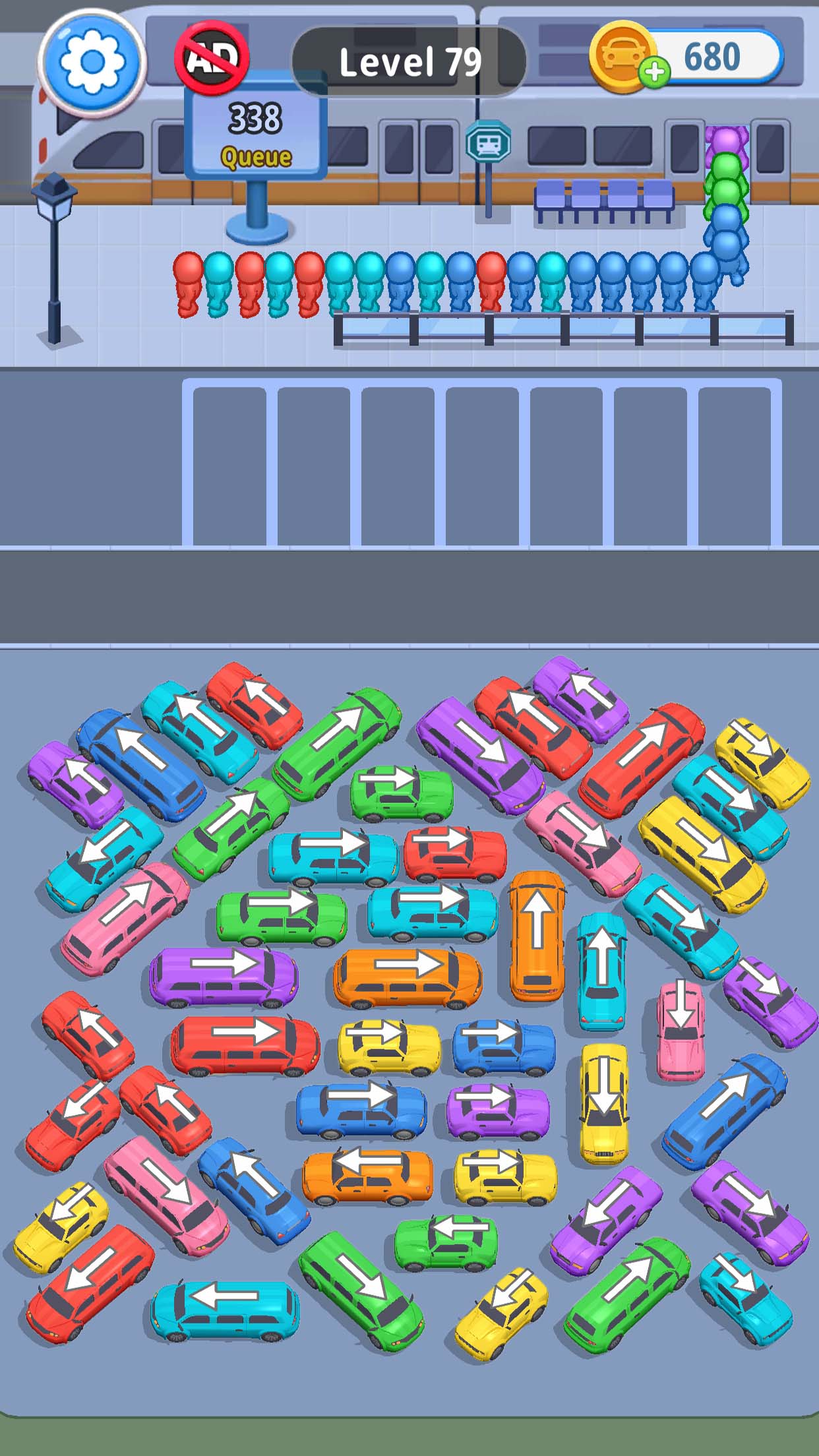 اسکرین شات 6 بازی Car Jam Solver: Traffic Jam