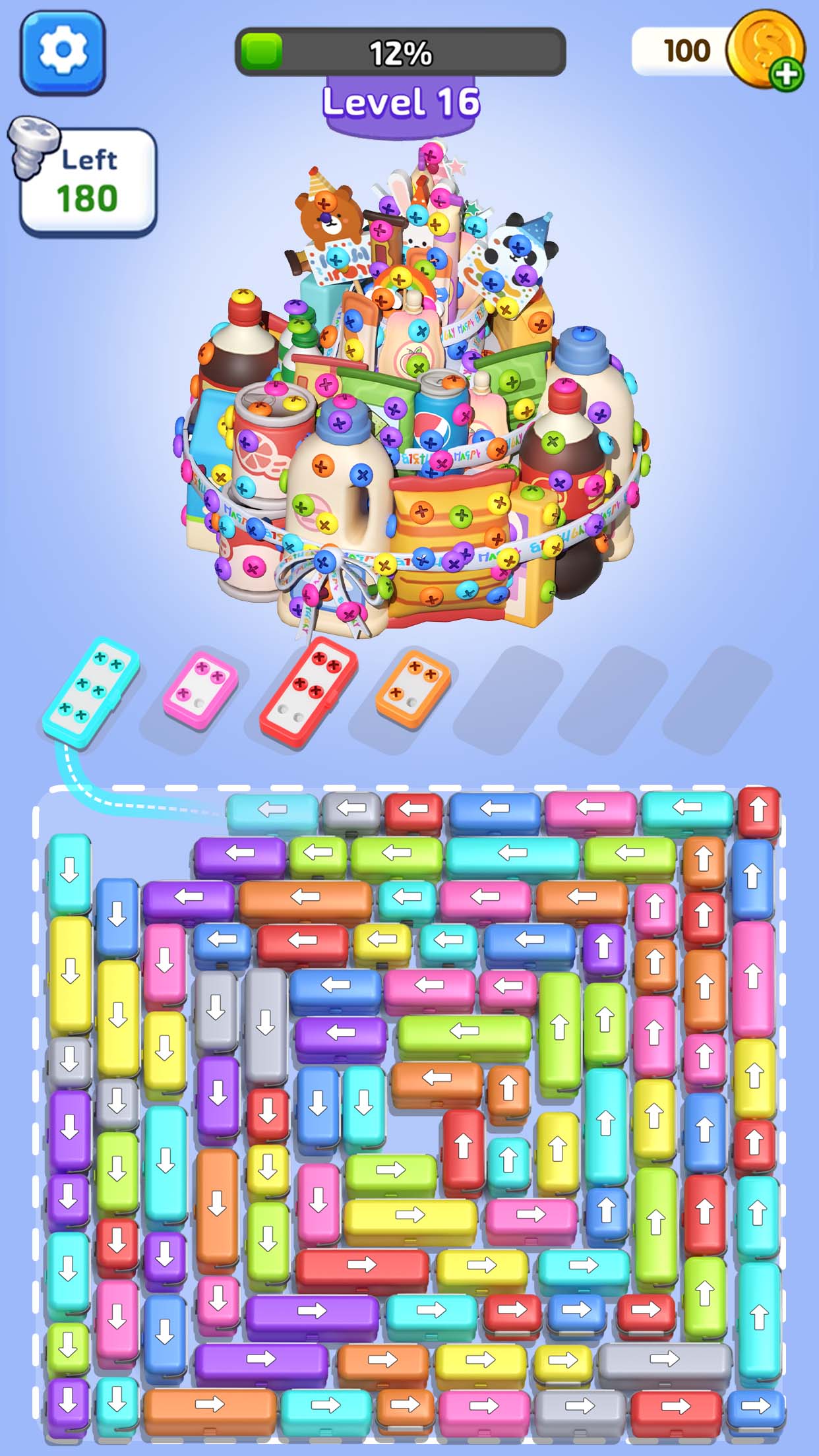 اسکرین شات 5 بازی Screw Escape 3D: Screw Puzzle
