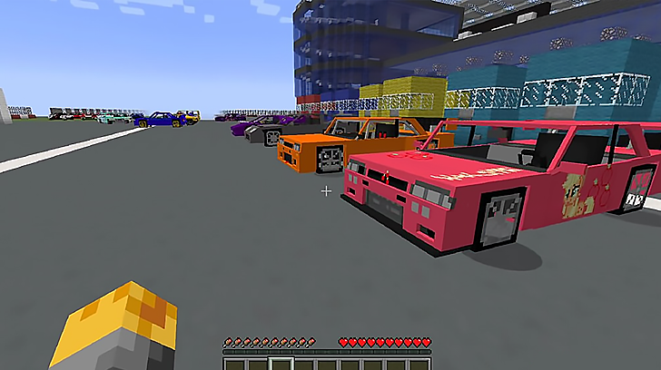 اسکرین شات 1 برنامه Cars for MCPE