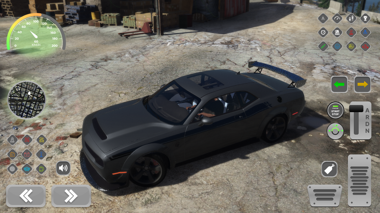 اسکرین شات 4 بازی Dodge Muscle Drag: Demon Racer