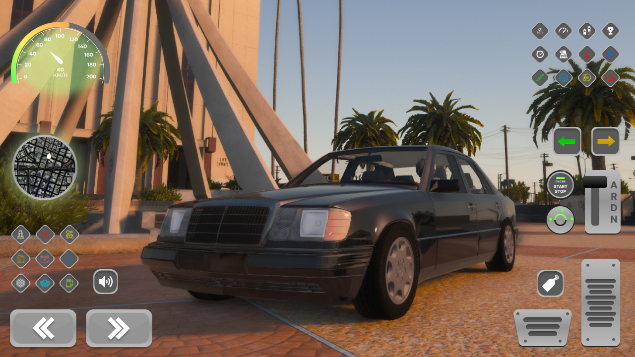 اسکرین شات 4 بازی E500 Mercedes: City & Parking