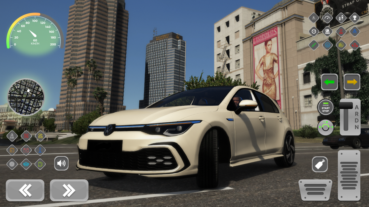 اسکرین شات 1 بازی Golf GTI Driver: City Parking