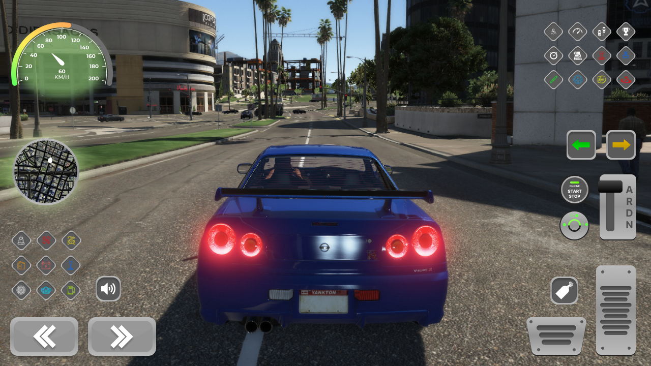 اسکرین شات 4 بازی Skyline R34 GTR City Racetrack