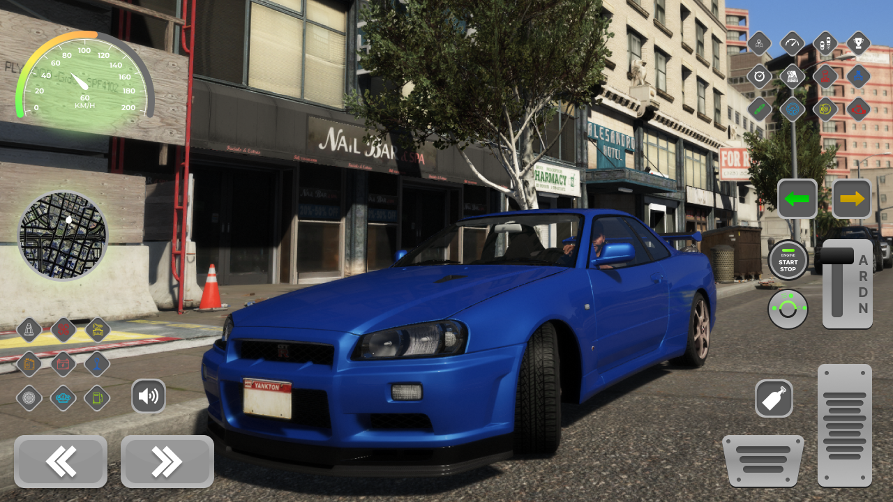 اسکرین شات 1 بازی Skyline R34 GTR City Racetrack